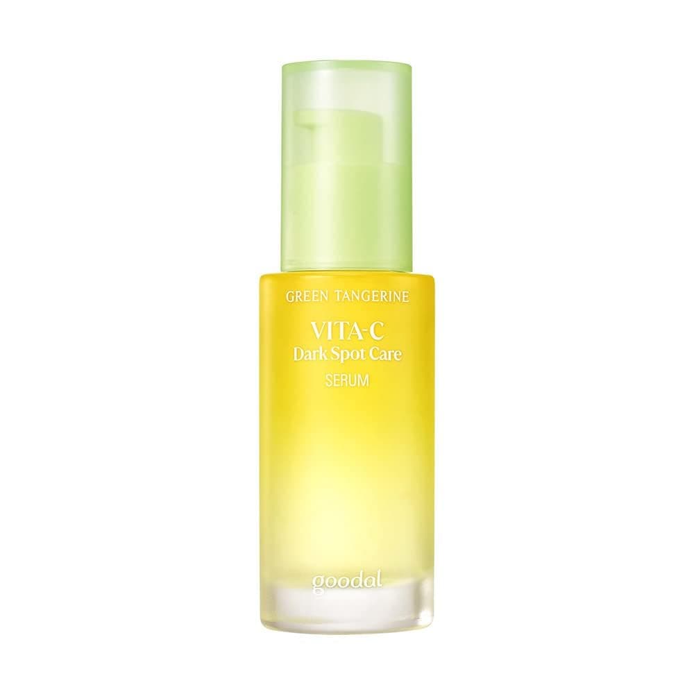 GOODAL Green Tangerine Vita C 15 Ampoule, Korean Skin Care, Vitamin C Serum, Hydrating Daily Facial Care for Fine Lines, Dull Skin, K Beauty, 16g/0.56 Oz