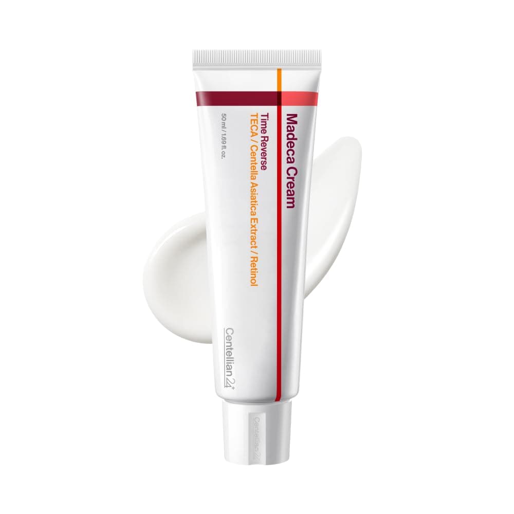 CENTELLIAN 24 Madeca Cream Time Reverse - Firming Face Moisturizer with TECA Centella Asiatica, Skin Elasticity & Barrier Support, Deep Hydration Anti-Aging Face Cream, Korean Skincare, 1.69 fl oz