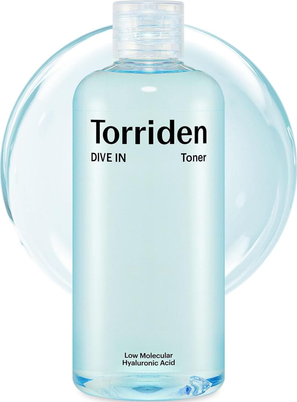 Torriden Dive in Toner 300ml (10.14 fl. oz.) | pH Balancing Facial Toning Water for Dry Skin | Hyaluronic Acid, Panthenol, Allantoin