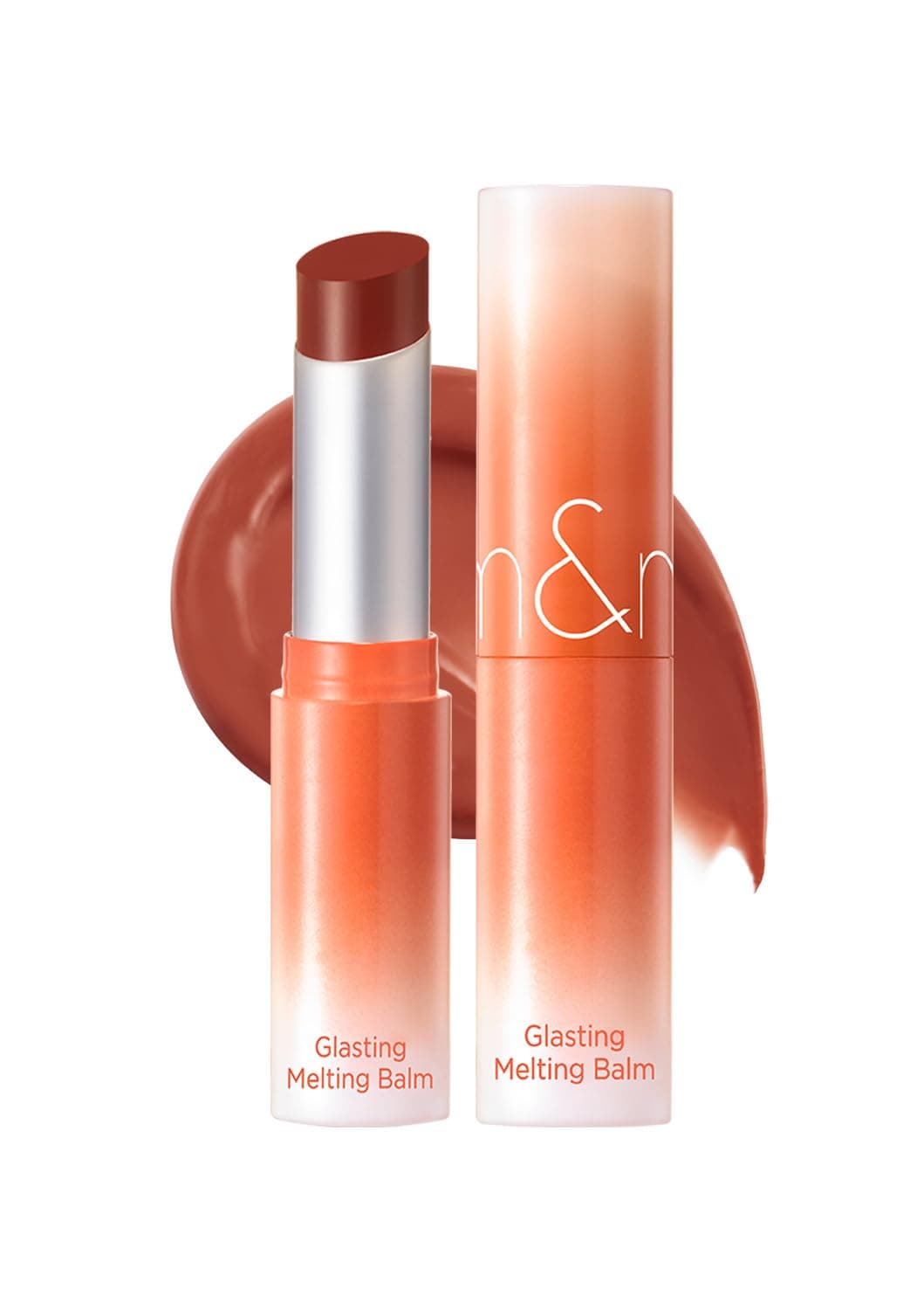 rom&nd Glasting Melting Balm | Hydrating Tinted Lip Balm | 15 Pecan Brew
