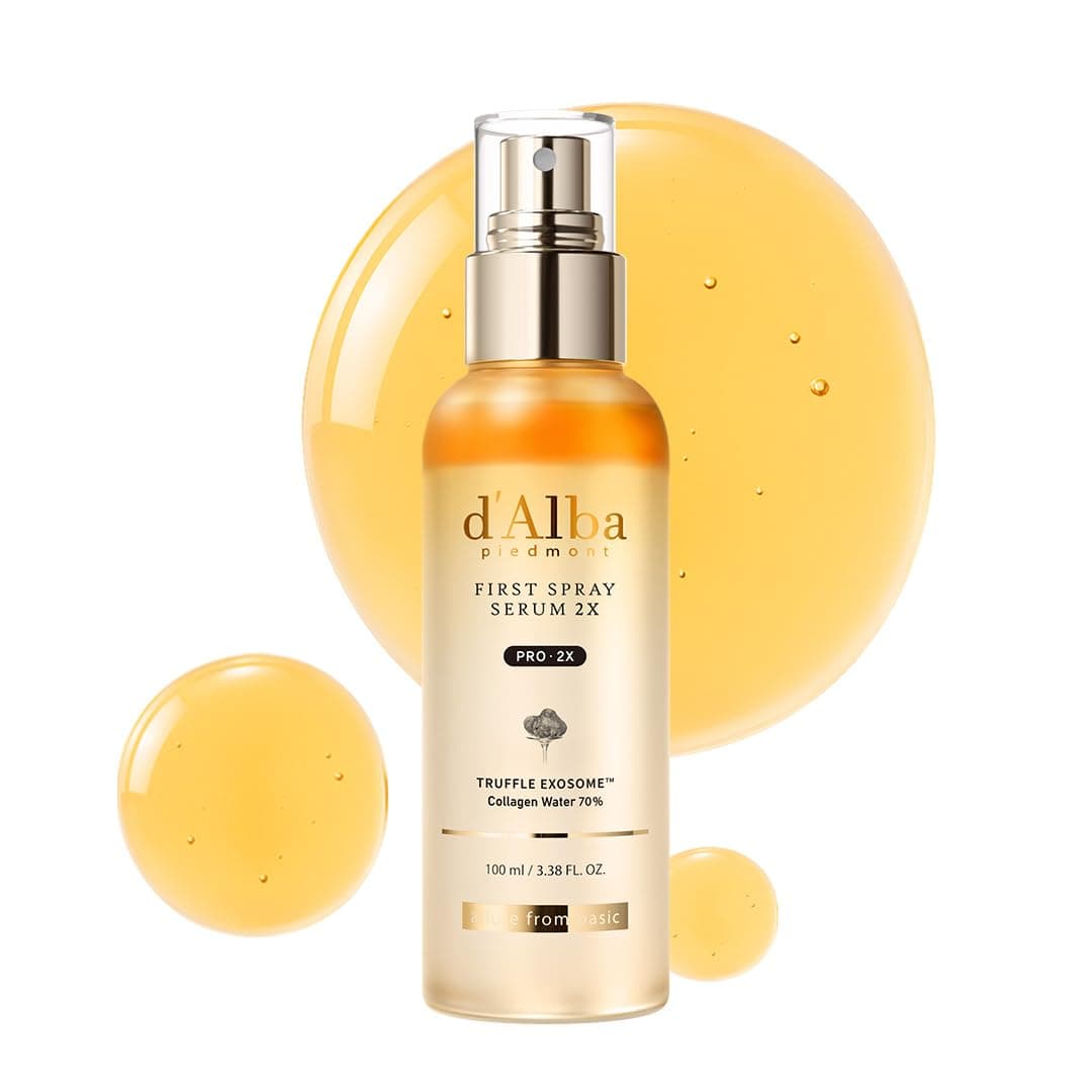 d'alba Piedmont White Truffle First Spray serum Pro 2X Peptide (3.38 fl oz)