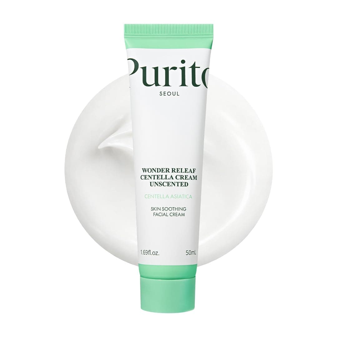 PURITO Centella Unscented Cream | Soothing Face Cream For All Skin Types