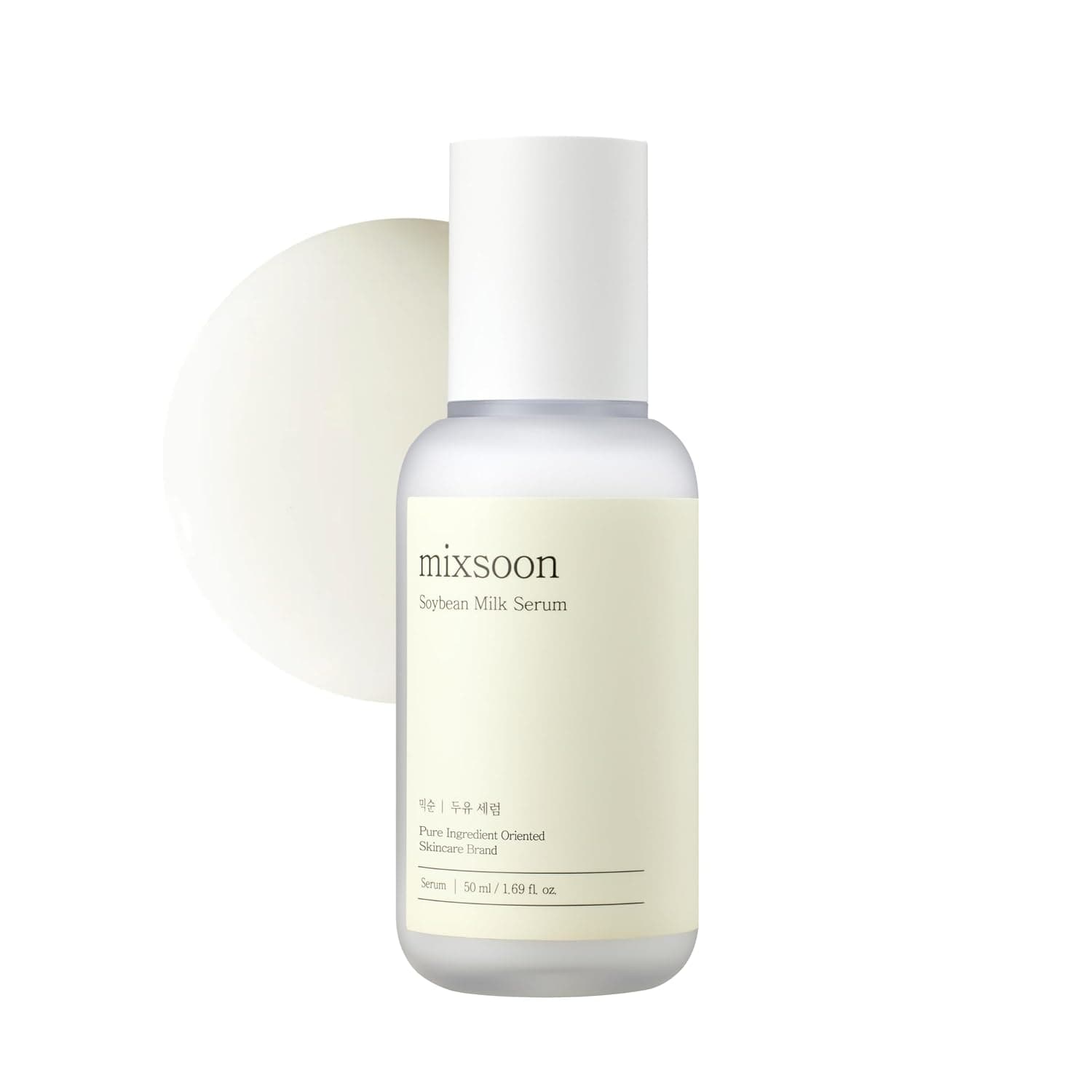 mixsoon Soybean Milk Serum - Milk Moisturizer, Face Milk, Hydrating and Firming for Face, Nourishing Formula for Smooth Skin 50ml / 1.69 fl.oz. Korean Glass Skin Care 1