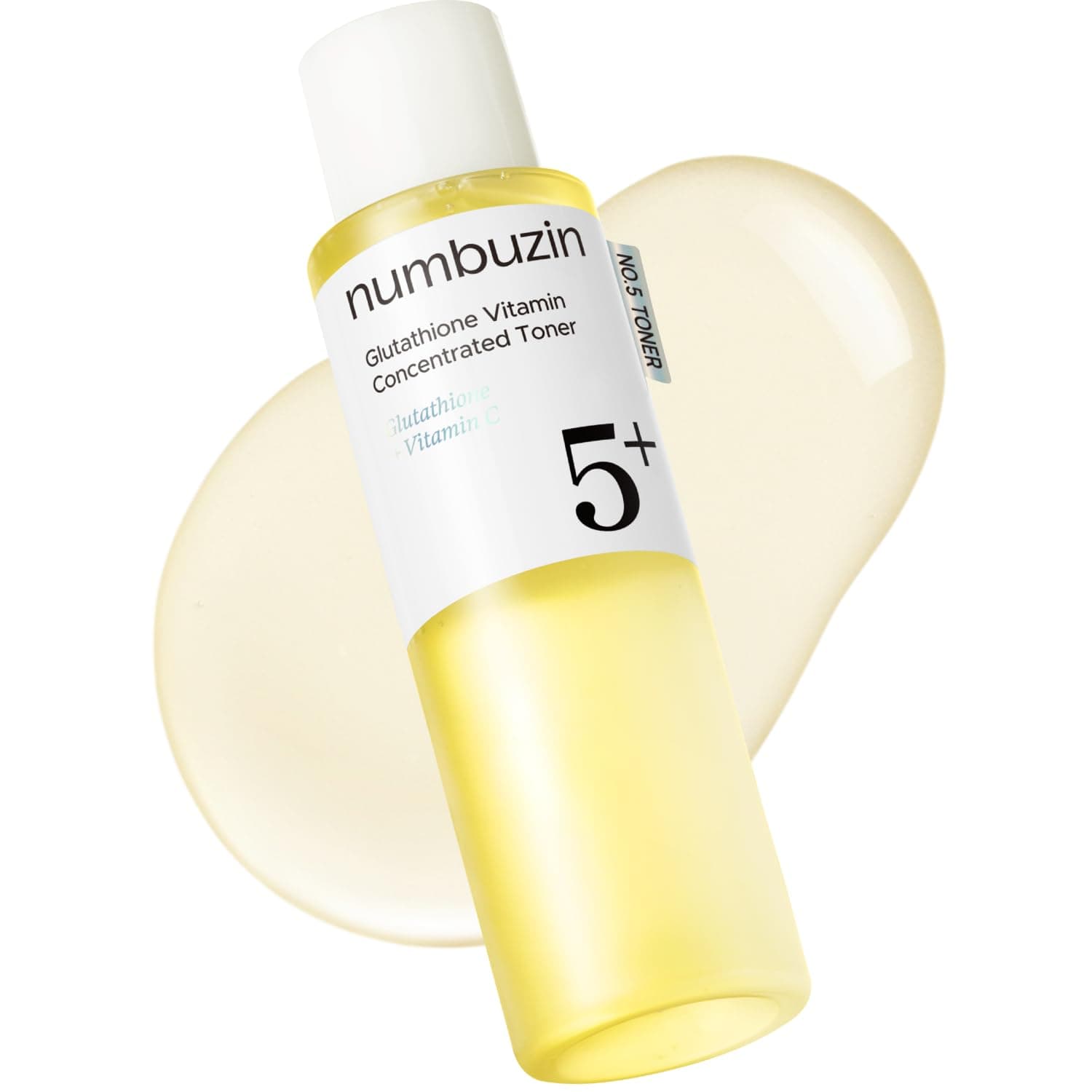 numbuzin No.5 Vitamin Boosting Essential Toner, Radiance-Boosting Vitamin Toner for Uneven & Dull Skin, Glutathione, Vitamin C, Niacinamide, First Step Skincare, 6.76 fl oz (200ml) 1