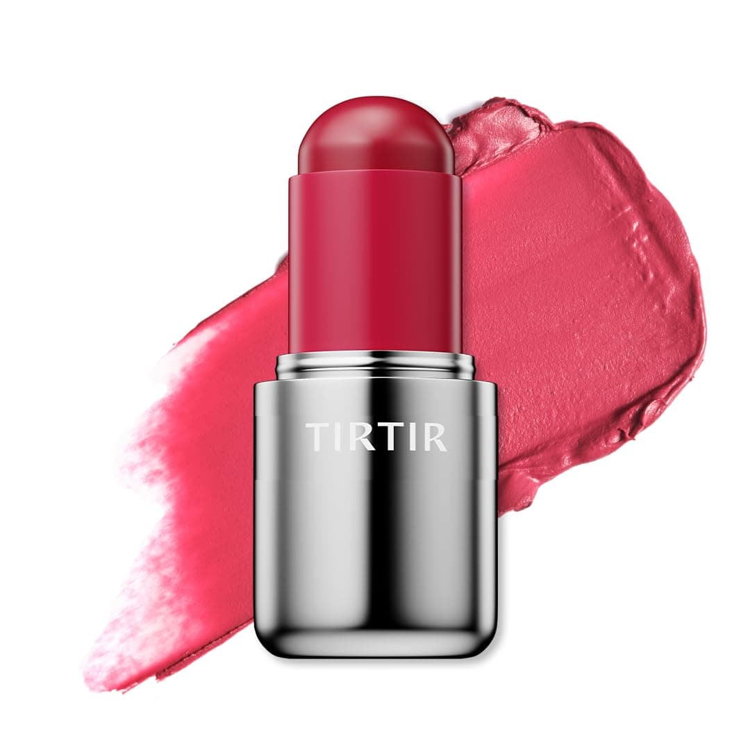 TIRTIR Mood Glider Lip & Blush Stick | Multi Use for Lip and Cheek with Creamy Buildable Texture and Natural Glow Color #05 Mulberry Potion, 0.13Oz