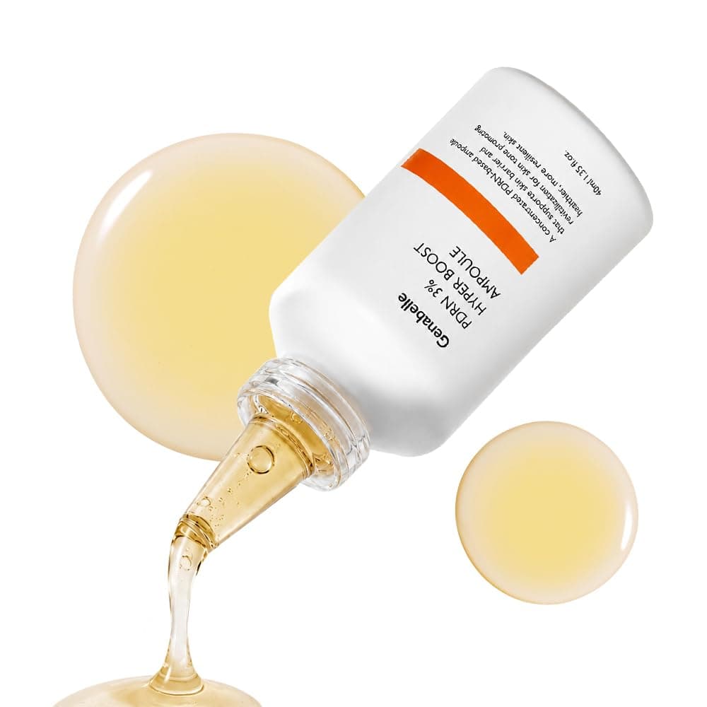Genabelle 3% PDRN Skin Booster Ampoule, Serum - 30,000ppm Salmon DNA PDRN, 20,000ppm Panthenol, HTD-GENACOMPLEX Regeneration & Barrier Strengthening,Glass Skin Glow,Korean Skincare, 1.35 fl.oz / 40ml 1