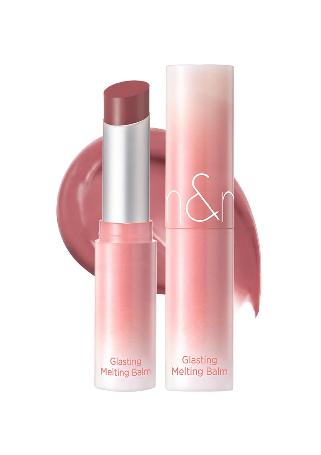 rom&nd Glasting Melting Balm | Hydrating Tinted Lip Balm | 12 Veiled Rose