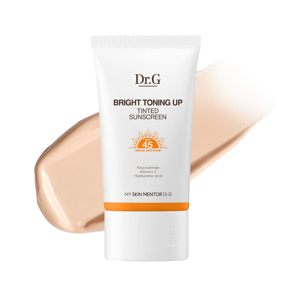 Dr.G Bright Toning Up Tinted Sunscreen SPF 45, 1.69 fl oz