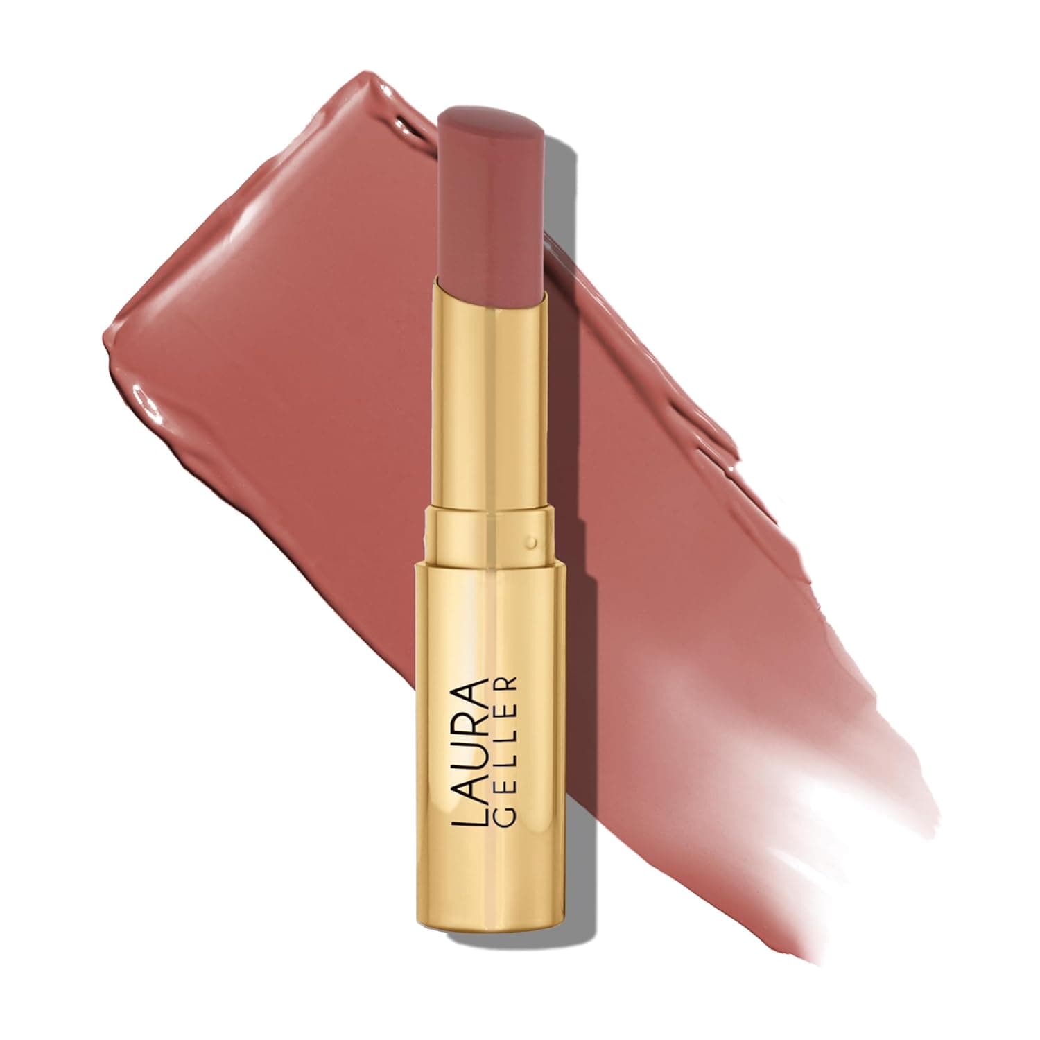 LAURA GELLER NEW YORK Jelly Balm Tinted Lip Balm – A Latte Love – Hydrating Lip Color with Shine Finish – Squalane & Vitamin E – Buildable Sheer to Medium Coverage – Vegan & Cruelty-Free 1