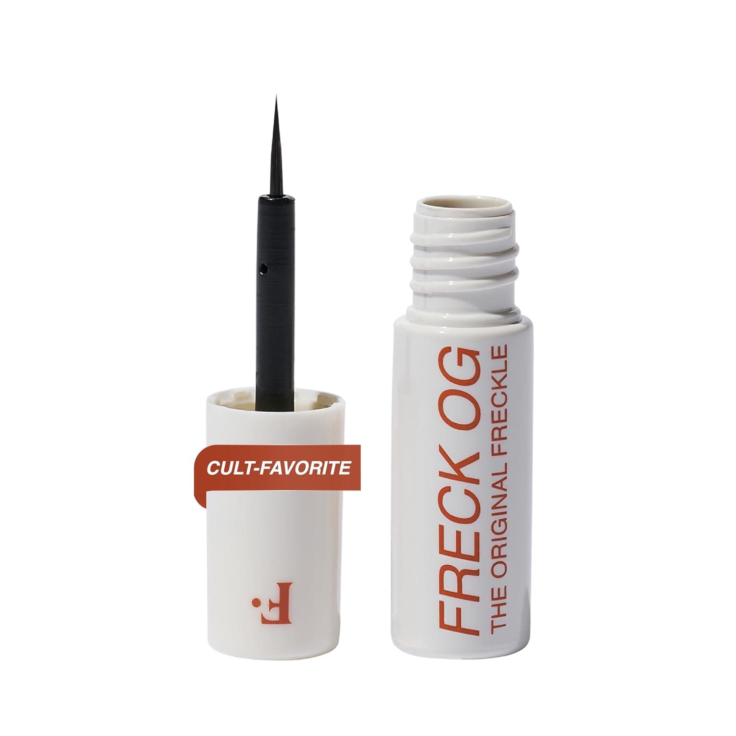 Freck OG Freckle Pen Mini 1.35ml Travel Size | Buildable Faux Freckles Makeup, Natural Sun-Kissed Finish, Long-Lasting | Clean, Vegan Formula, Ultra-Fine Precision Brush | For All Skin Tones