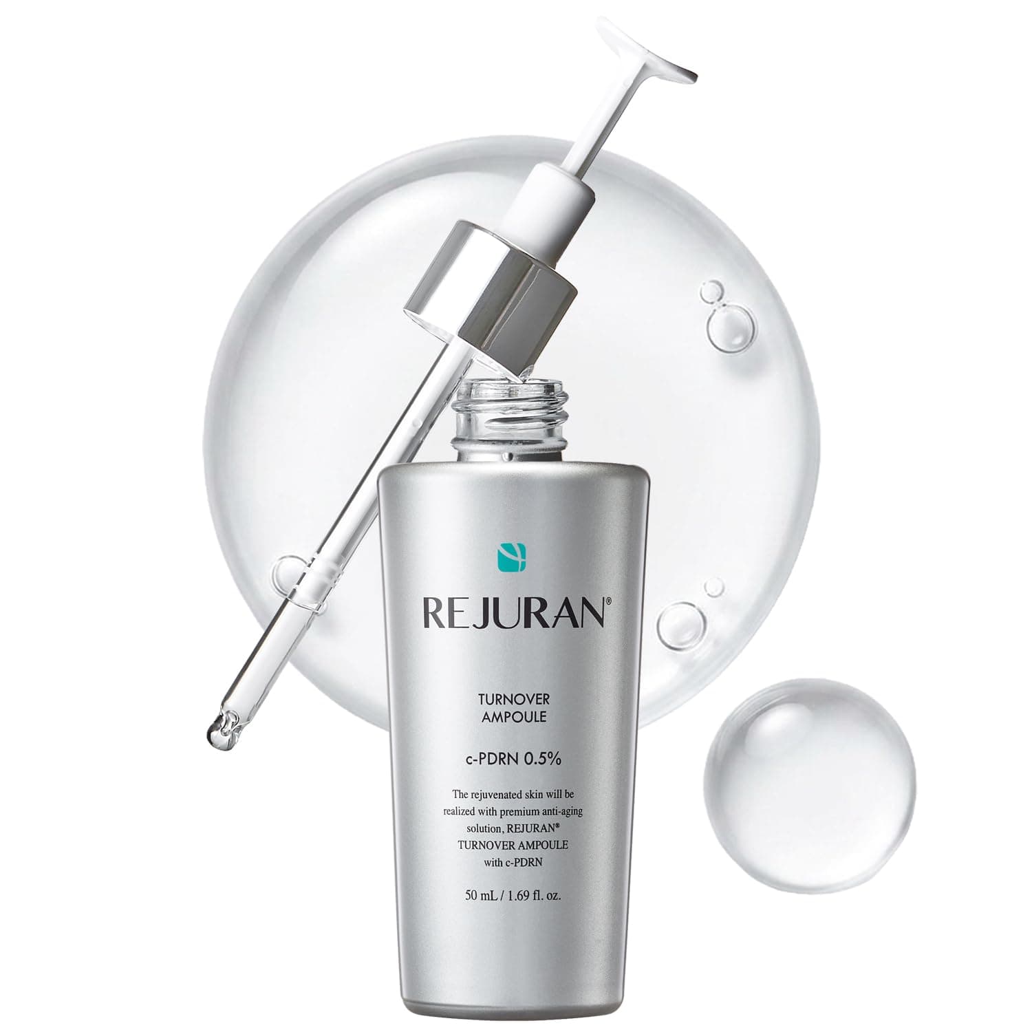 REJURAN Turnover Ampoule, c-PDRN® Face Serum, 1.69 fl oz