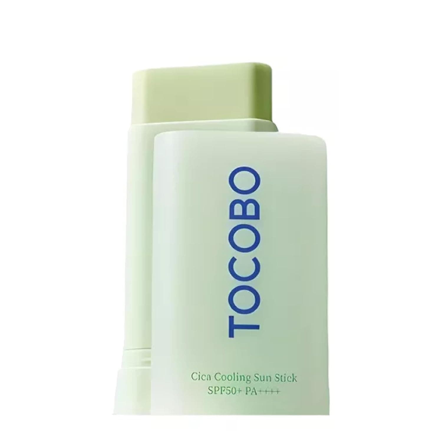 TOCOBO Cica Cooling Sun Stick SPF50+ PA++++ 1.69 fl. oz - Fermented Cica Complex, Cooling Sun Stick, Reduces Skin Temperature, Quick Soothing, Lightweight and Moisturizing Sun Stick