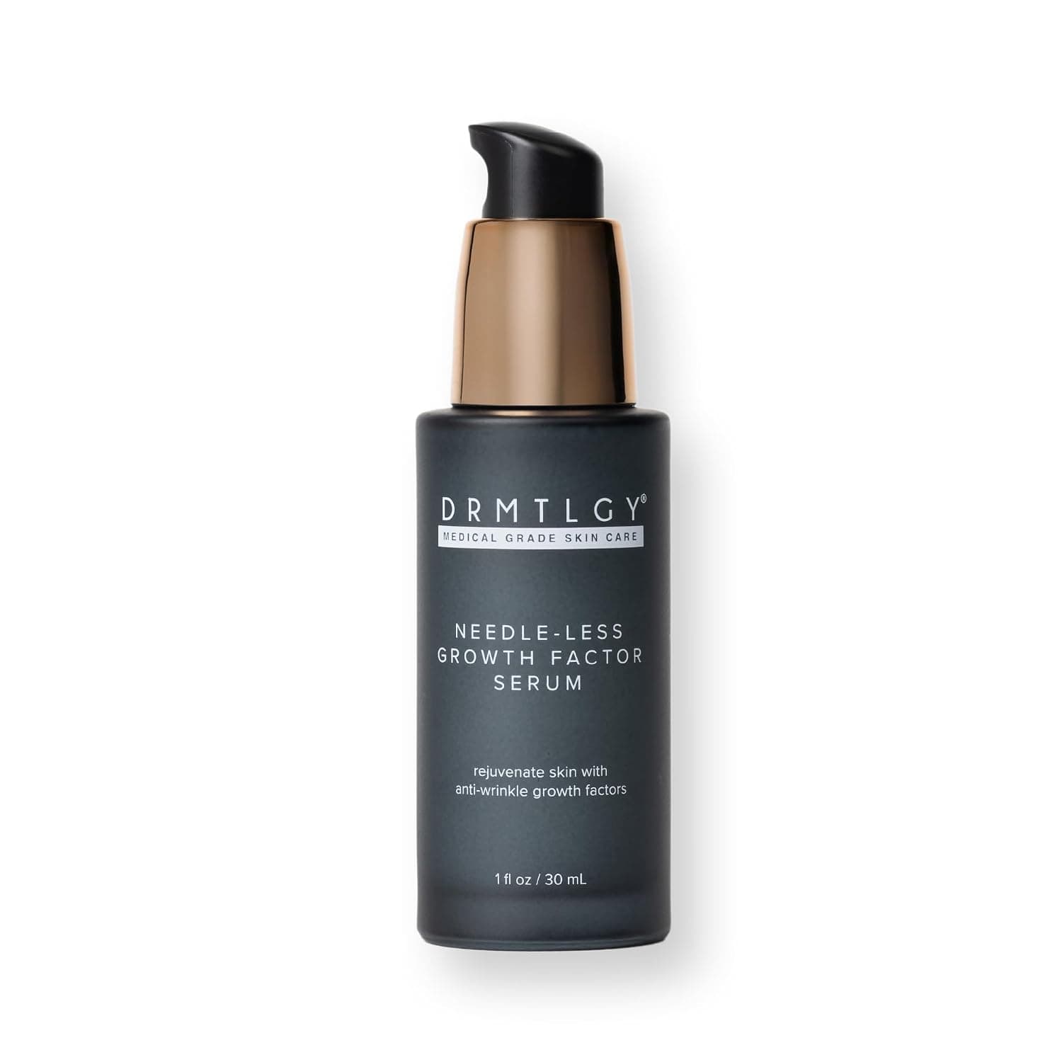 DRMTLGY Needle-less Growth Factor Serum for Face – Multi-Peptide & Hyaluronic Acid Facial Serum, Firming & Lifting, Skin Barrier Support & Wrinkle Care