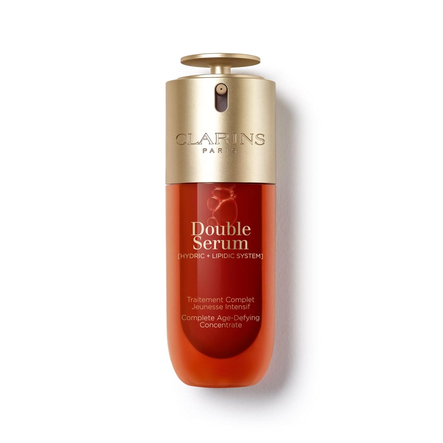 Clarins DOUBLE SERUM | Anti Aging Face Serum | Visibly Firms, Smoothes, Boosts Radiance, and Refines Pores | 24H Hydration | All Skin Types
