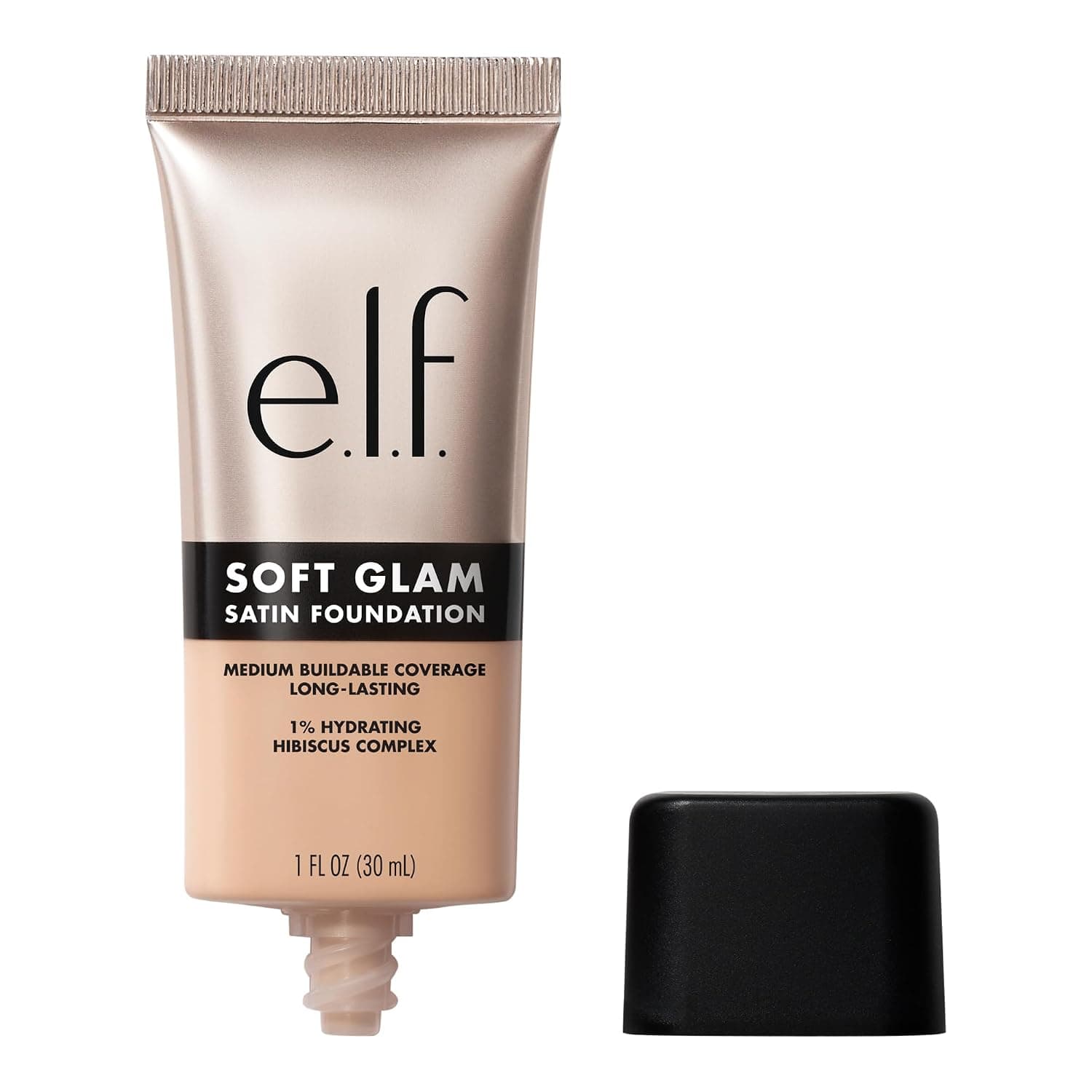 e.l.f. Soft Glam Satin Foundation, Medium Coverage, 25 Light Neutral