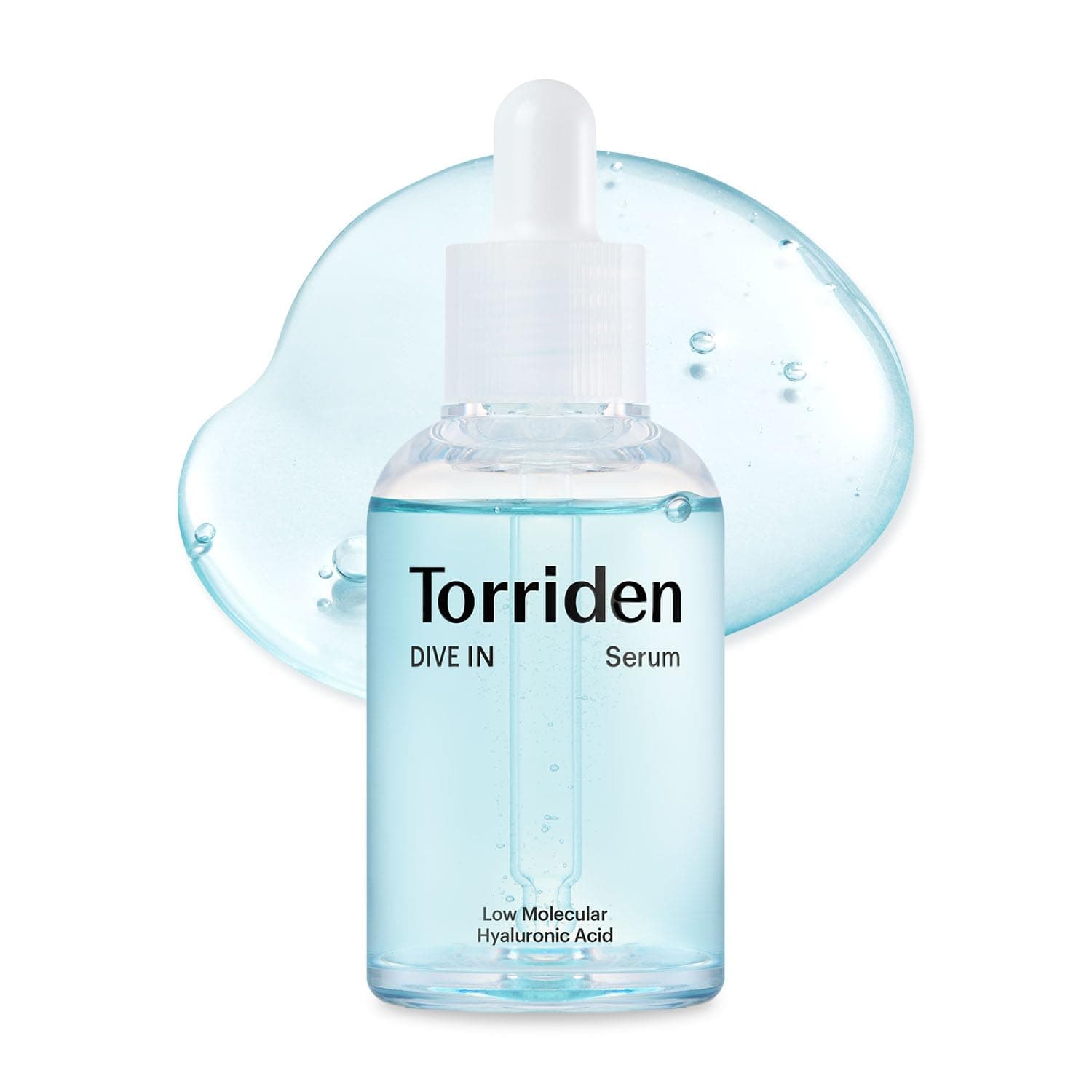 Torriden DIVE IN Hyaluronic Acid Serum for Deep Hydration | Korean K-Beauty Glass Skin Plump Glow | Lightweight Fast-Absorbing Face Serum 50ml (1.69 fl.oz.)
