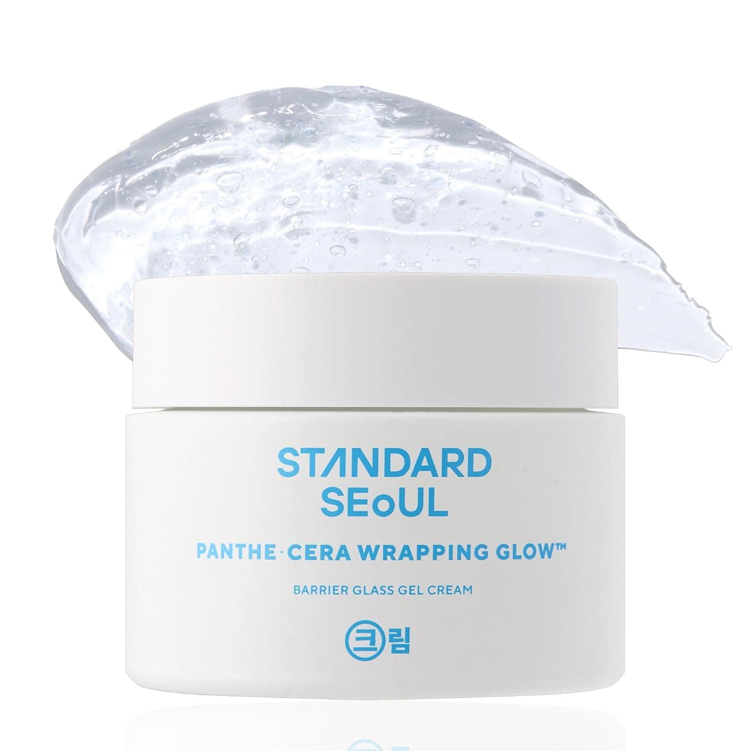 Barrier Glass Gel Moisturizer – Instantly Soothes & Hydrates, Lightweight Gel Cream for Sensitive Skin, Panthenol & 5 Ceramides, Glass-Skin Finish, 50ml