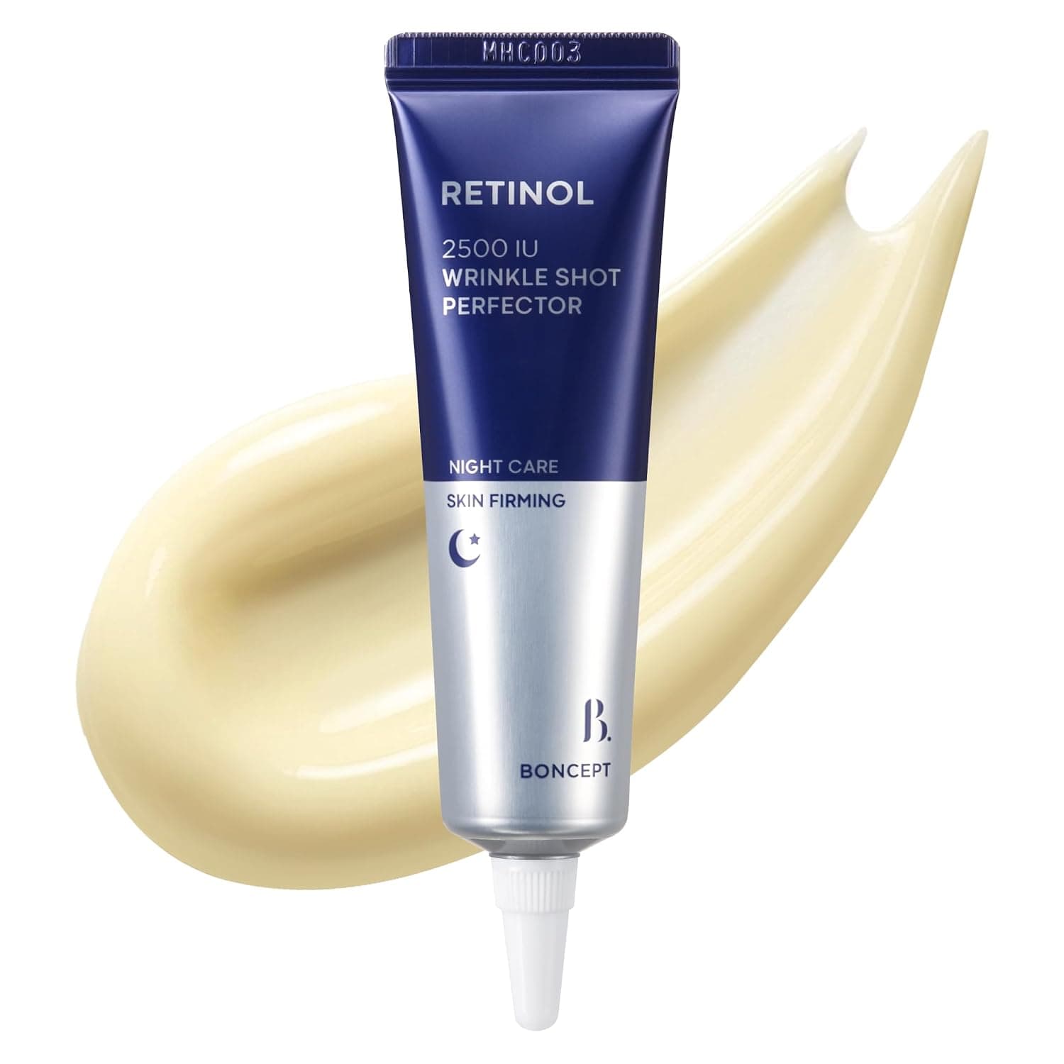 Retinol 2500 IU Wrinkle-Shot Perfector – Korean skin care Intensive Cream for Anti aging, Wrinkles, Pore care, Firming with Bakuchiol for Begginners | 0.5 fl. oz. / 15 ml