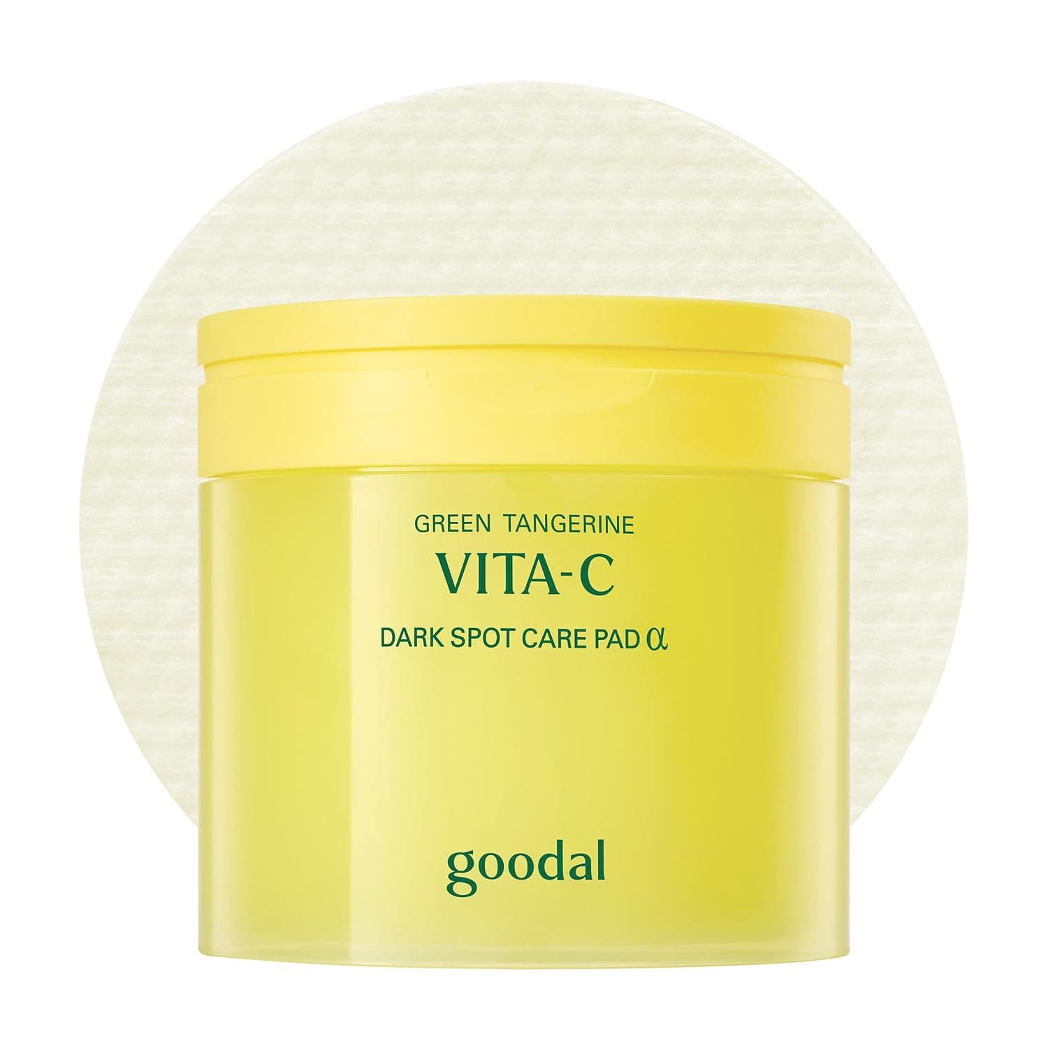 GOODAL Green Tangerine VITA C Toner Pads [Advanced Ver.] - Dark Spot Care Pads for Clear, Radiant Skin | Korean Skin Care, 70 Pads 1