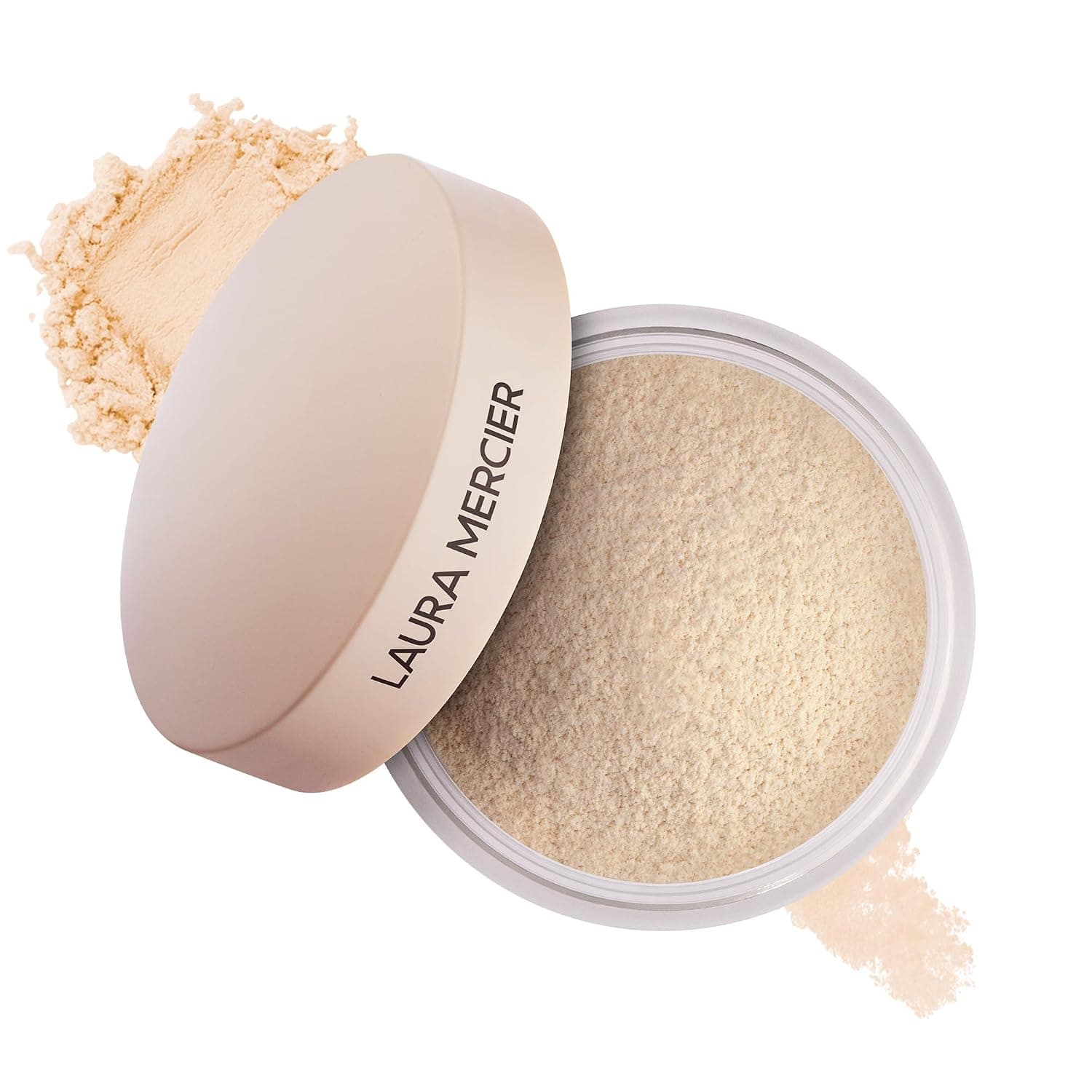 Laura Mercier Translucent Loose Talc-Free Setting Powder Ultra-Blur, 16HR Hydrating Wear, Natural Finish, Hyaluronic Acid-Infused, Normal to Dry & Mature Skin 1