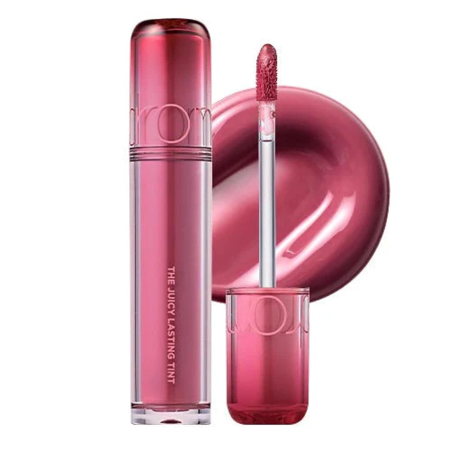rom&nd The Juicy Lasting Tint | Glossy Lip Tint | 15 Bare Fig | 0.12oz