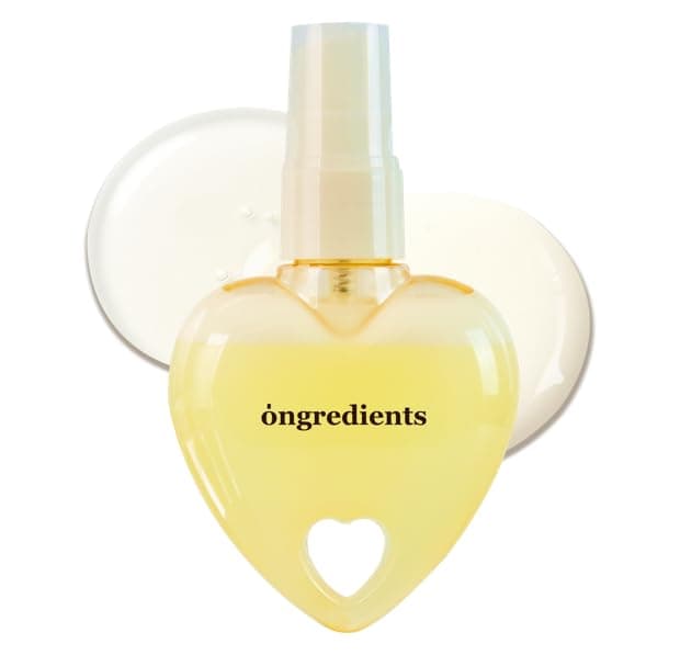 ONGREDIENTS Skin Barrier Glow Mist (Heart Edition), Dual-Layer Facial Mist, 98% Pure Glutathione, Multi-Peptide, Centella, Ultra-Fine Spray, Dry & Sensitive Skin, Korean Skin Care 1.69 fl. oz. / 50ml