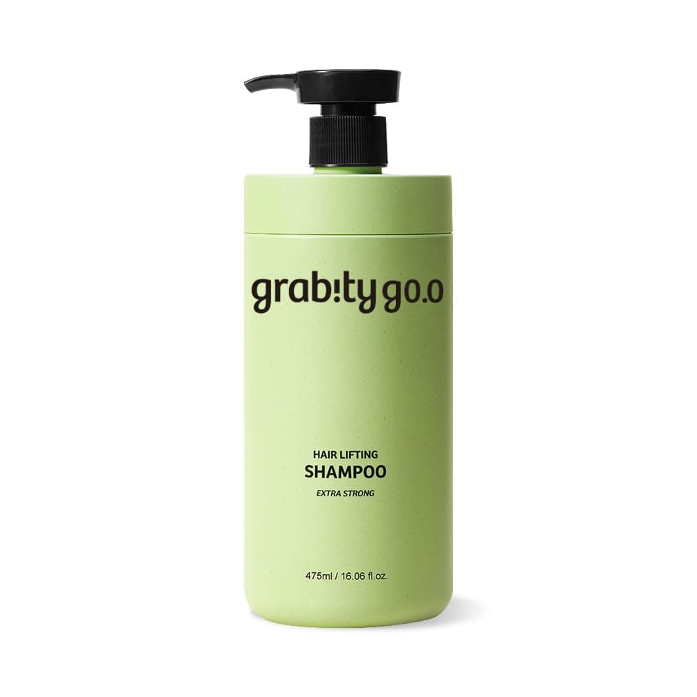 grabity g0.0 Hair Lifting Shampoo Extra Strong – Strengthening and Thickening Shampoo for Thinning Hair with Biotin and Salicylic Acid, Vegan and Sulfate-Free, 16.06 fl.oz.