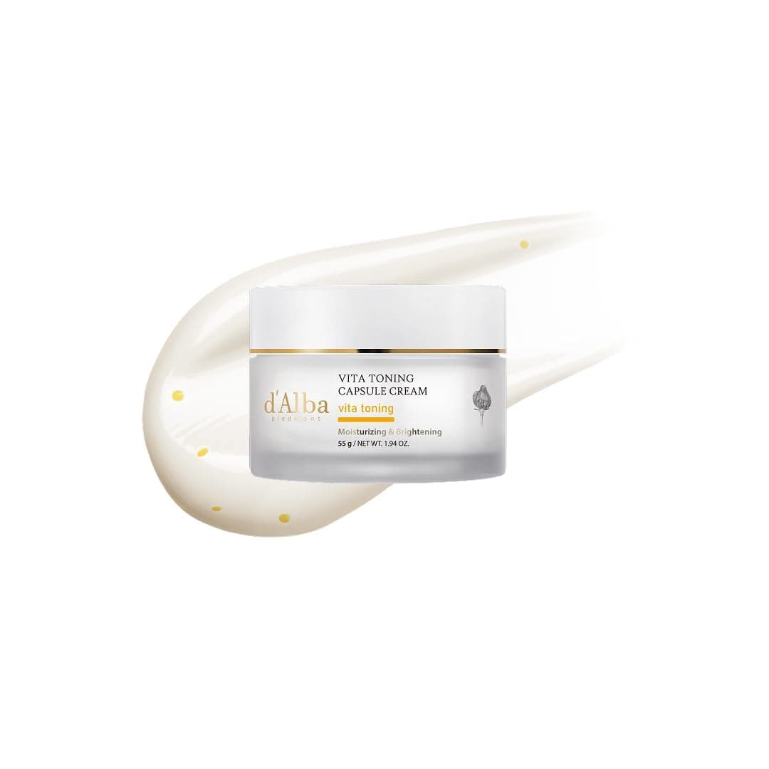 d'alba Piedmont Vita Toning Capsule Cream, Face Moisturizer (1.94 oz)
