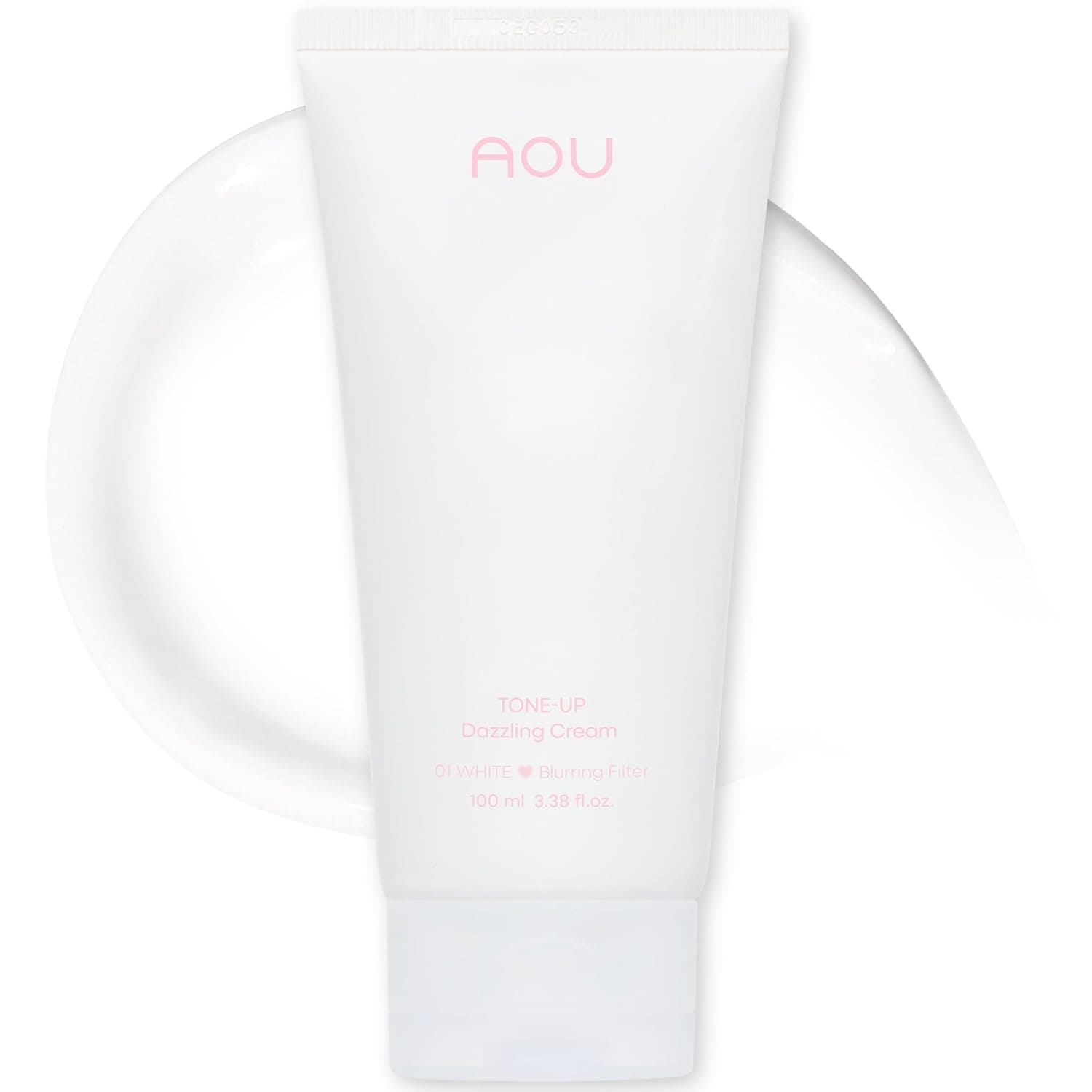 AOU TONE-UP DAZZLING CREAM 01 White, Tinted Moisturizer 3.38 fl. oz.