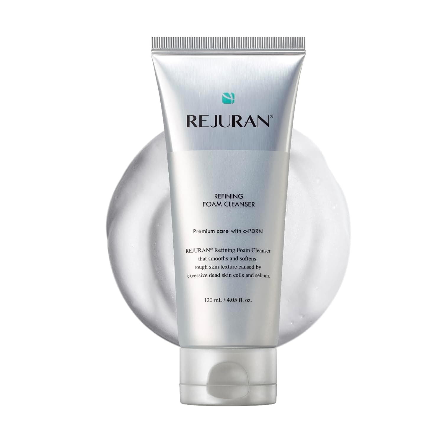 REJURAN Refining Foam Cleanser, c-PDRN® Facial Cleanser, 4.05 fl oz