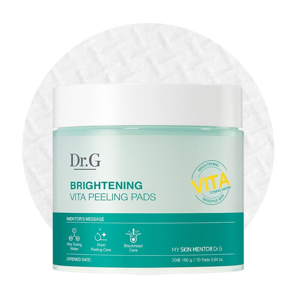 Dr. G Brightening Vita Peeling Pad, 70 Count