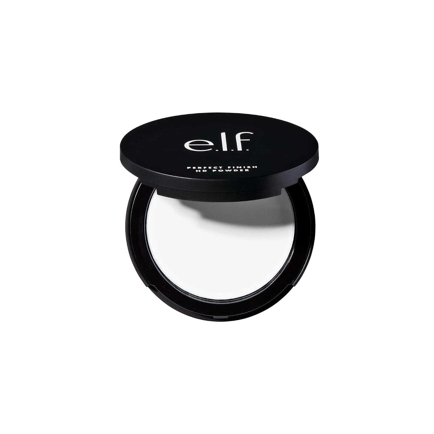 e.l.f. Perfect Finish HD Powder, Blurs Fine Lines & Imperfections, All Day Wear, Perfect for On The Go, 0.28 Oz