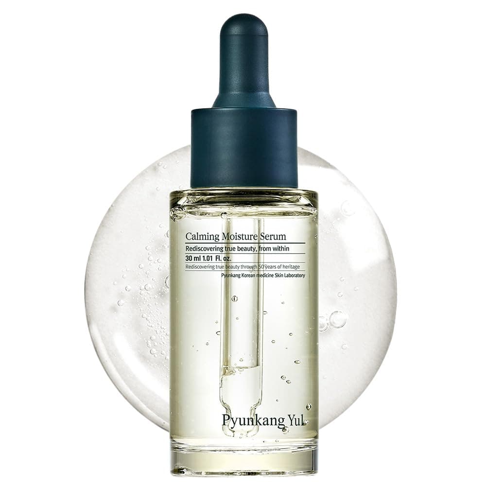Pyunkang Yul Calming Moisture Serum for Strong Daily Moisturizing Power, Skin Revival & Soothing Care with Centella Asiatica, Tea Tree, 5 Hyaluronic Acids, Ceramide | 1