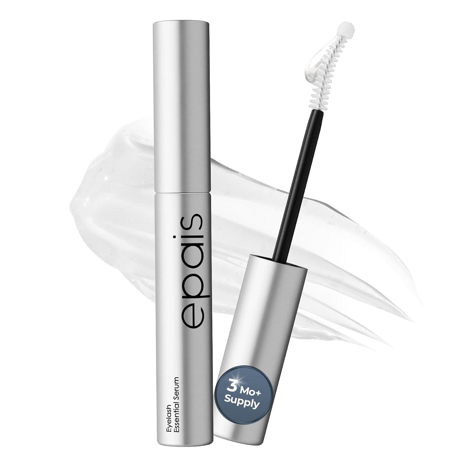 EPAIS Eyelash Growth Serum & Lash Conditioner, 7 Peptide & Biotin Formula for Longer & Fuller Looking Lashes and Brows, Prostaglandin-Free, Jumbo 15ml (3+ Month Supply), Korean Lash Serum