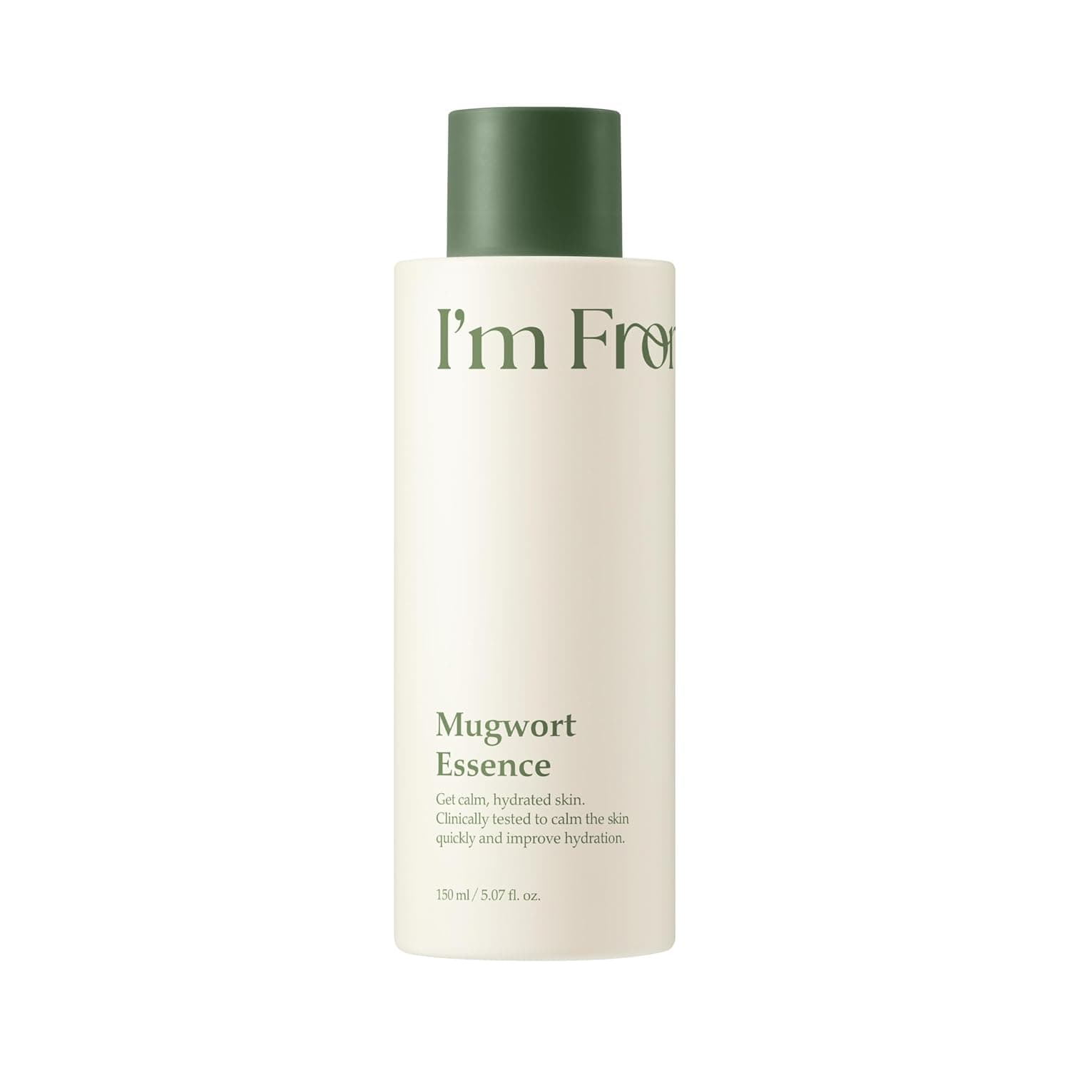 I’m From Mugwort Essence, Deep Calming Essence for Sensitive Skin, Hydrating & Skin Balancing, Vegan Korean Skin Care 5.07fl.oz
