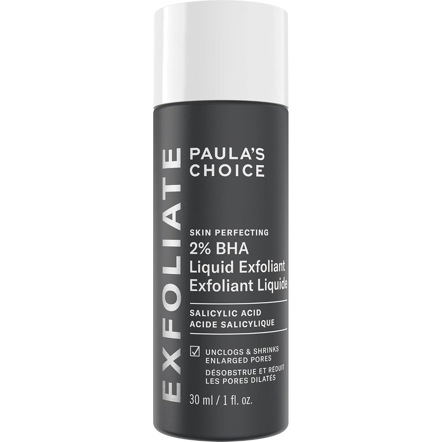 Paula's Choice SKIN PERFECTING 2% BHA Liquid Exfoliant with Salicylic Acid, Facial Polish for Enlarged Pores, Wrinkles & Fine Lines, Suitable for Blackhead-Prone Skin, Fragrance-Free 1