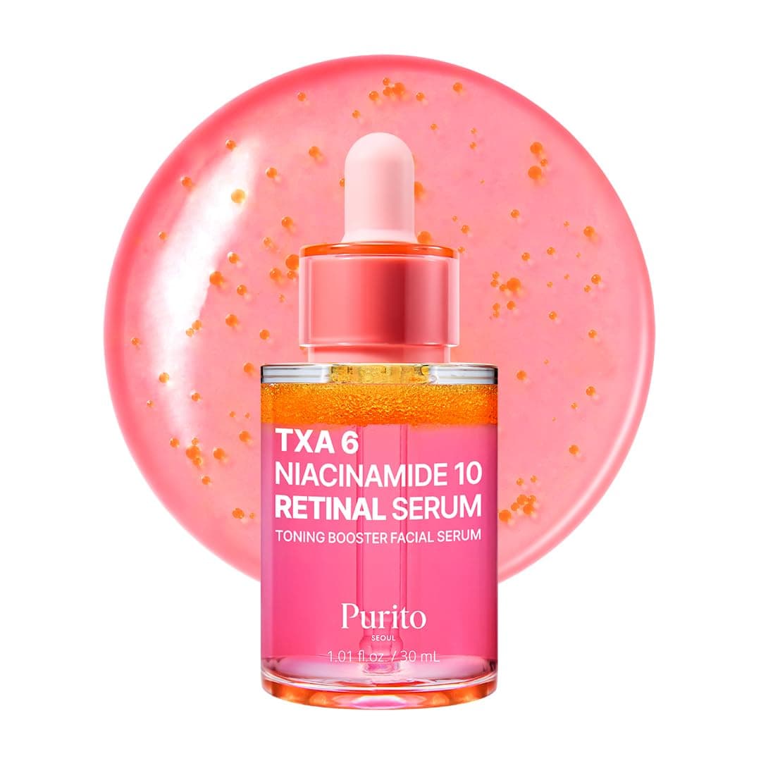 PURITO TXA 6% + Niacinamide 10% Facial Serum | for Dark Spots, Hyperpigmentation, Uneven Skin Tone | High-Concentration Tranexamic Acid | Korean Skincare, 30mL 1.01 fl.oz