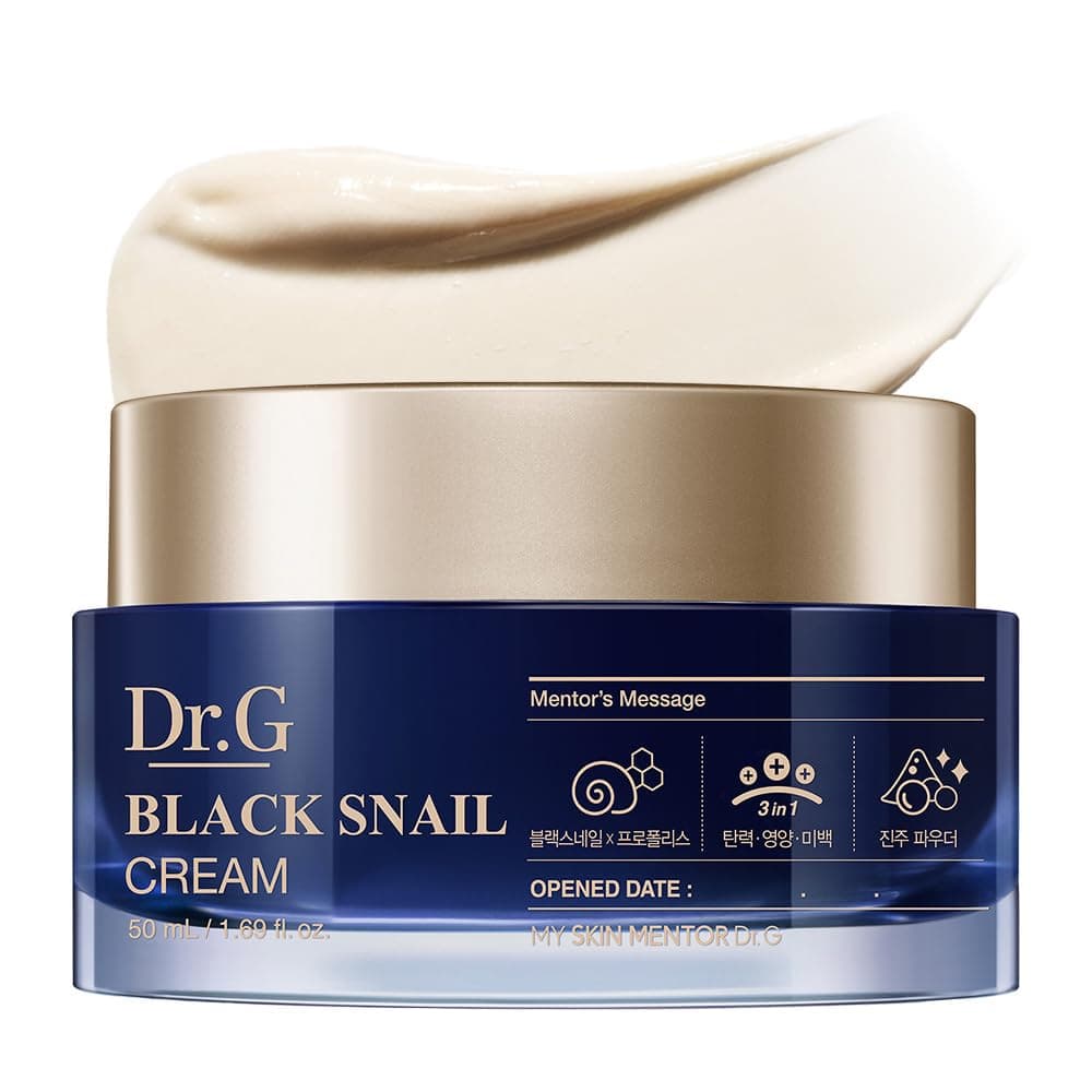 Dr.G Black Snail Face Cream, 1.69 fl oz