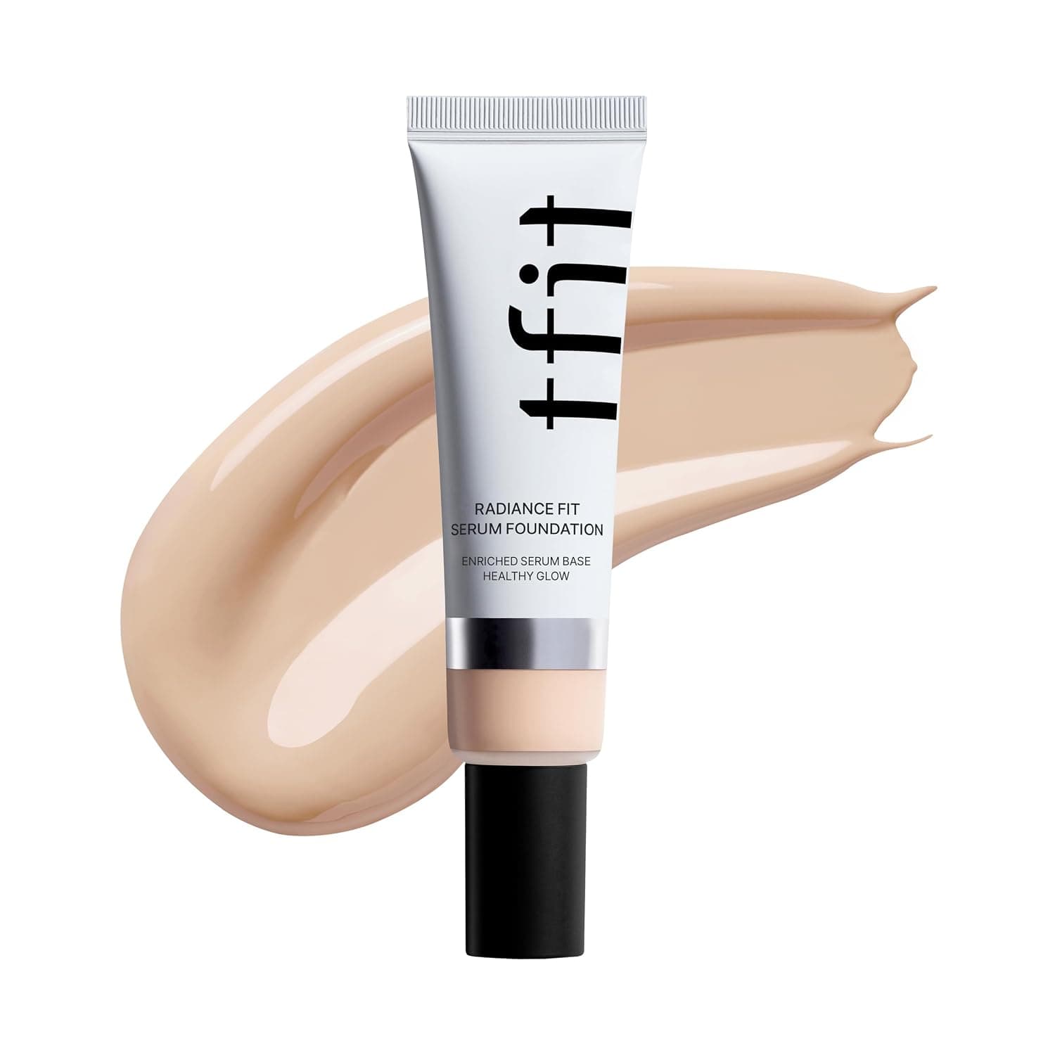 TFIT Hydrating Serum Foundation for Dry Skin – Lightweight, Moisturizing Coverage with Natural Glow & Pore‑Blurring Finish,1.05 Oz. (C01 Porcelain, 1.05 Oz.)
