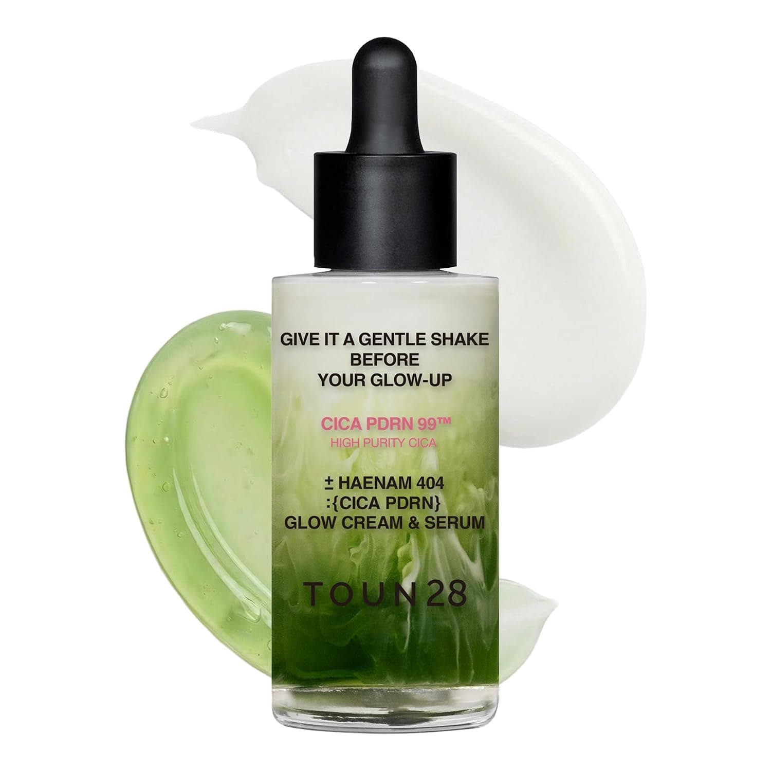 TOUN28 haenam404 glow cream&serum 169 fl.oz | CICA PDRN 99™ | Makeup-Prep Serum