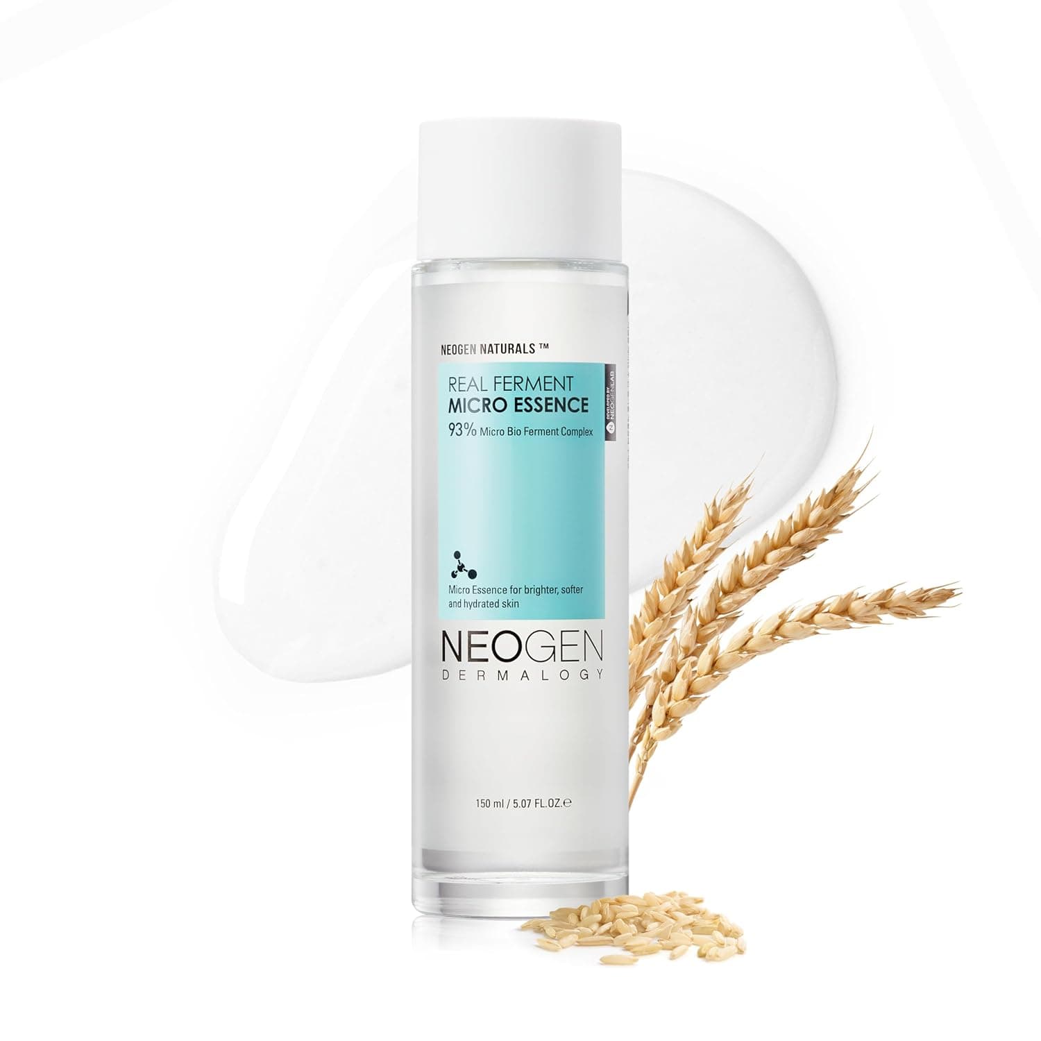 Real Ferment Micro Essence 150ml - Korean Skin Care Toner & Essence Enriched with 93% Ferments for Instantly Hydrated, Healthy Looking Skin 5.07 Fl Oz (150ml) 1