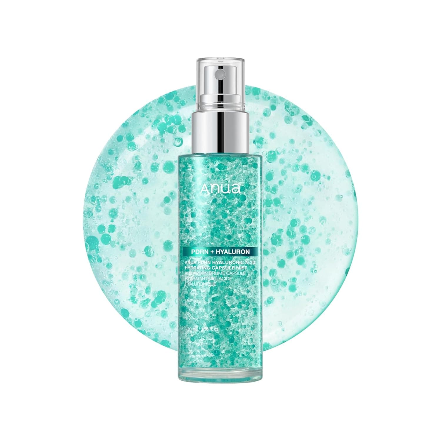 ANUA PDRN Collagen Glow Facial Serum Spray, Hydrating Face Mist, Hyaluronic Acid, dewy glass finish, All Skin Types, Instant Plumping Hydration, Firming Care, Korean Skincare, 3.38 fl oz 1