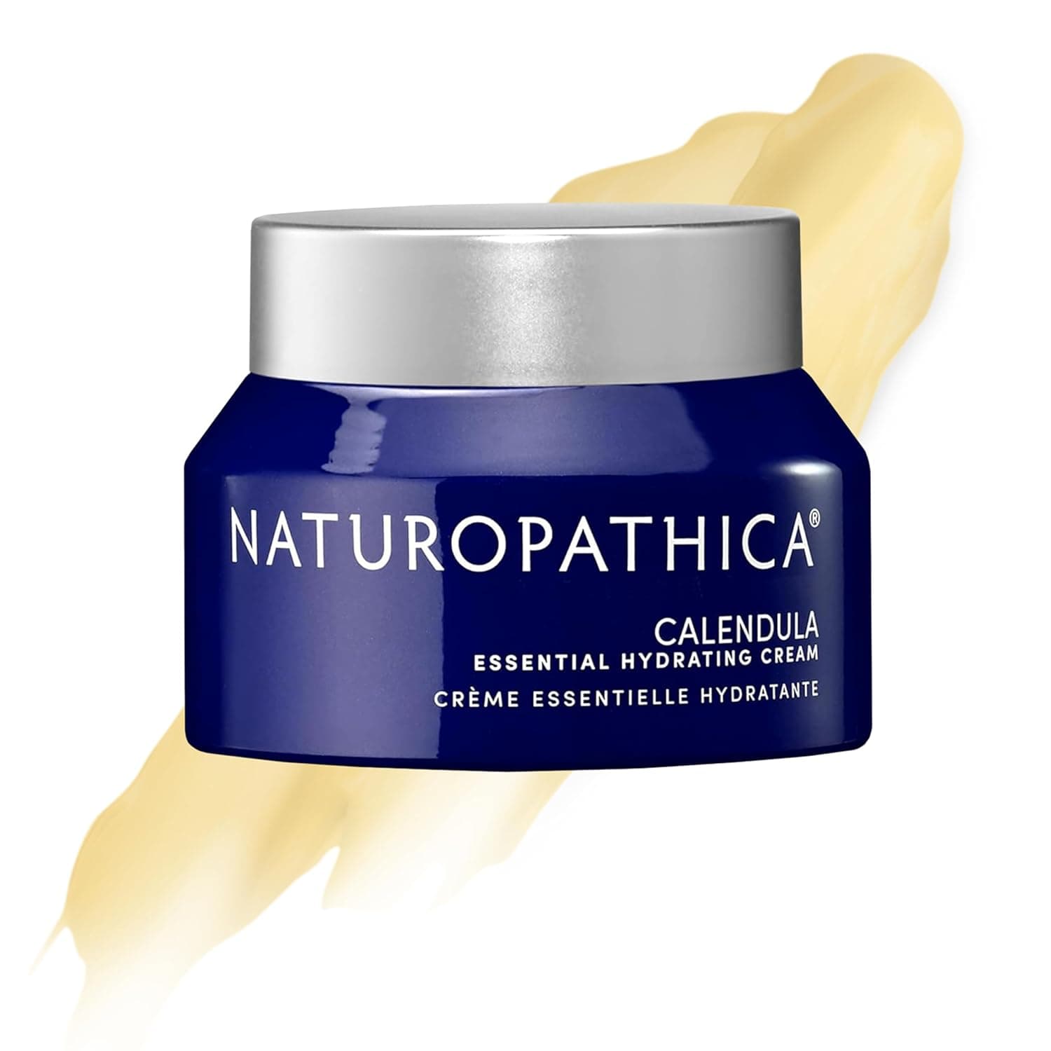 Naturopathica Calendula Essential Hydrating Cream, Soothing Face Moisturizer for Dry and Sensitive Skin, Daily Nourishing Face Cream for Men and Women, 1.70 fl oz