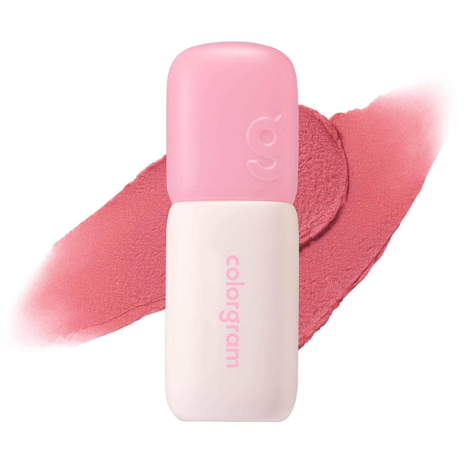 COLORGRAM NUDE BLUR TINT 17 RIPEN PEACH | K-Beauty Makeup, Soft-Focus Matte Lip Stain, 2-in-1 Lip & Cheek 1