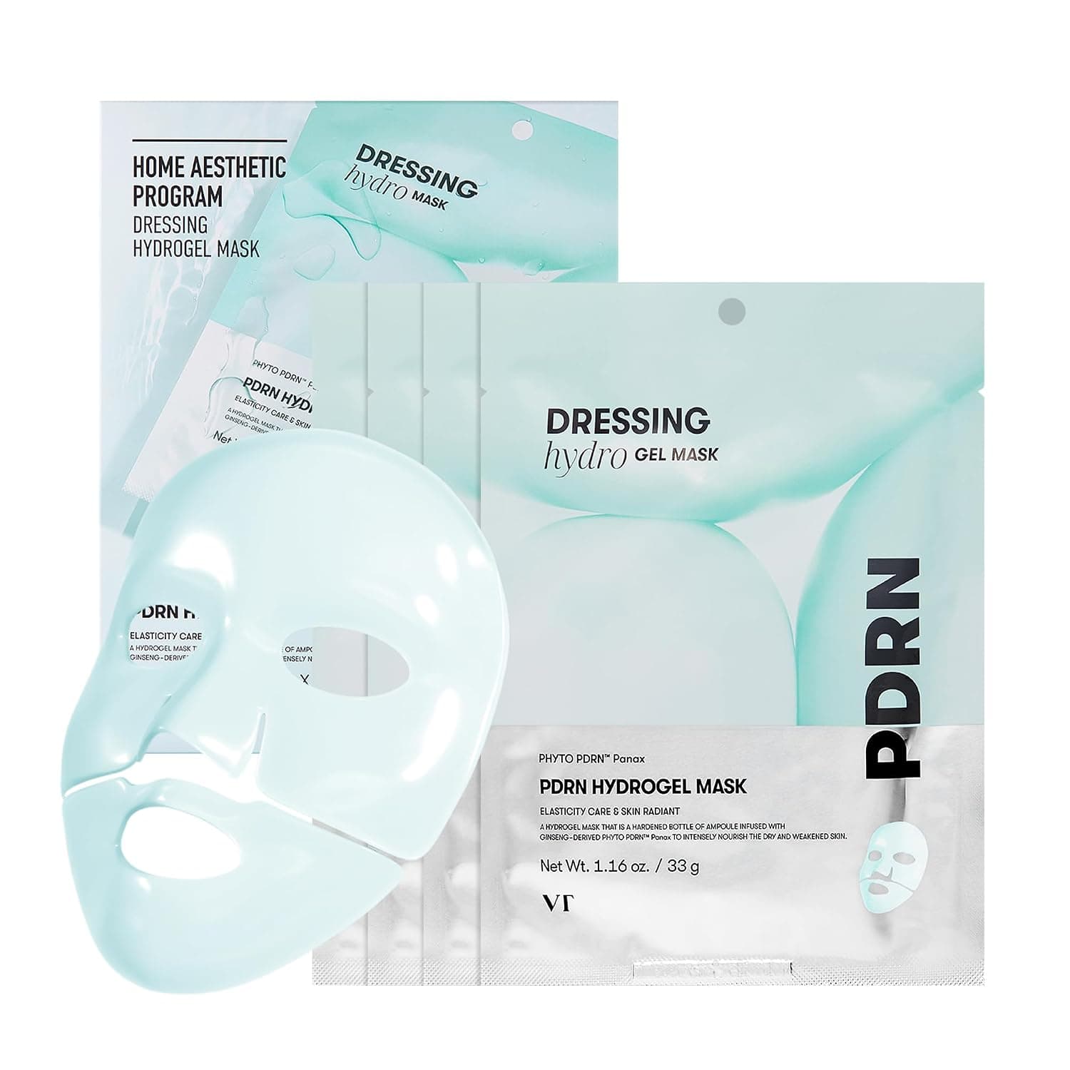 VT COSMETICS PDRN Hydrogel Mask, 4ea