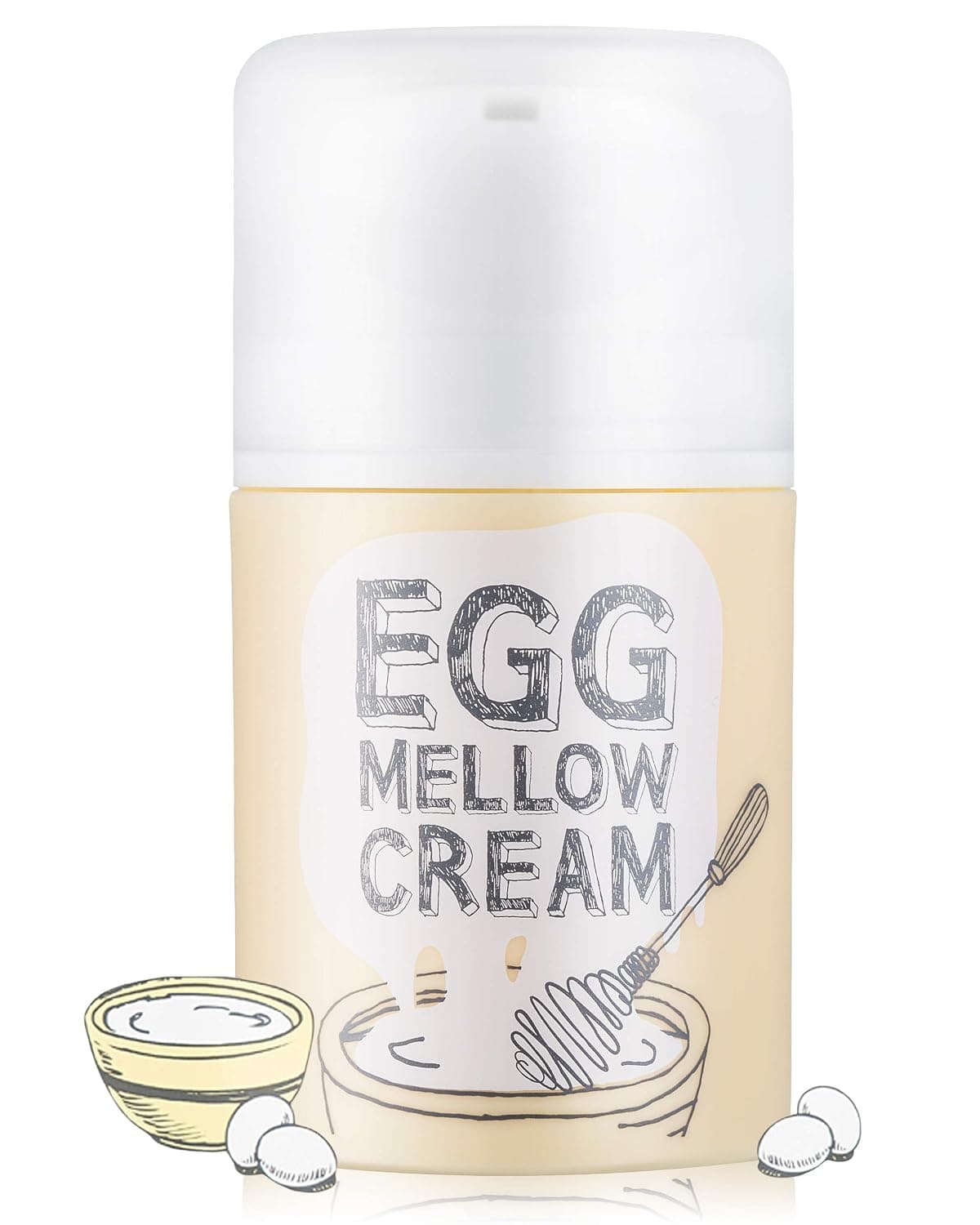 Too Cool for School All-in-One Egg Mellow Cream, 5-in-1 Firming Moisturizer, 1.76 oz