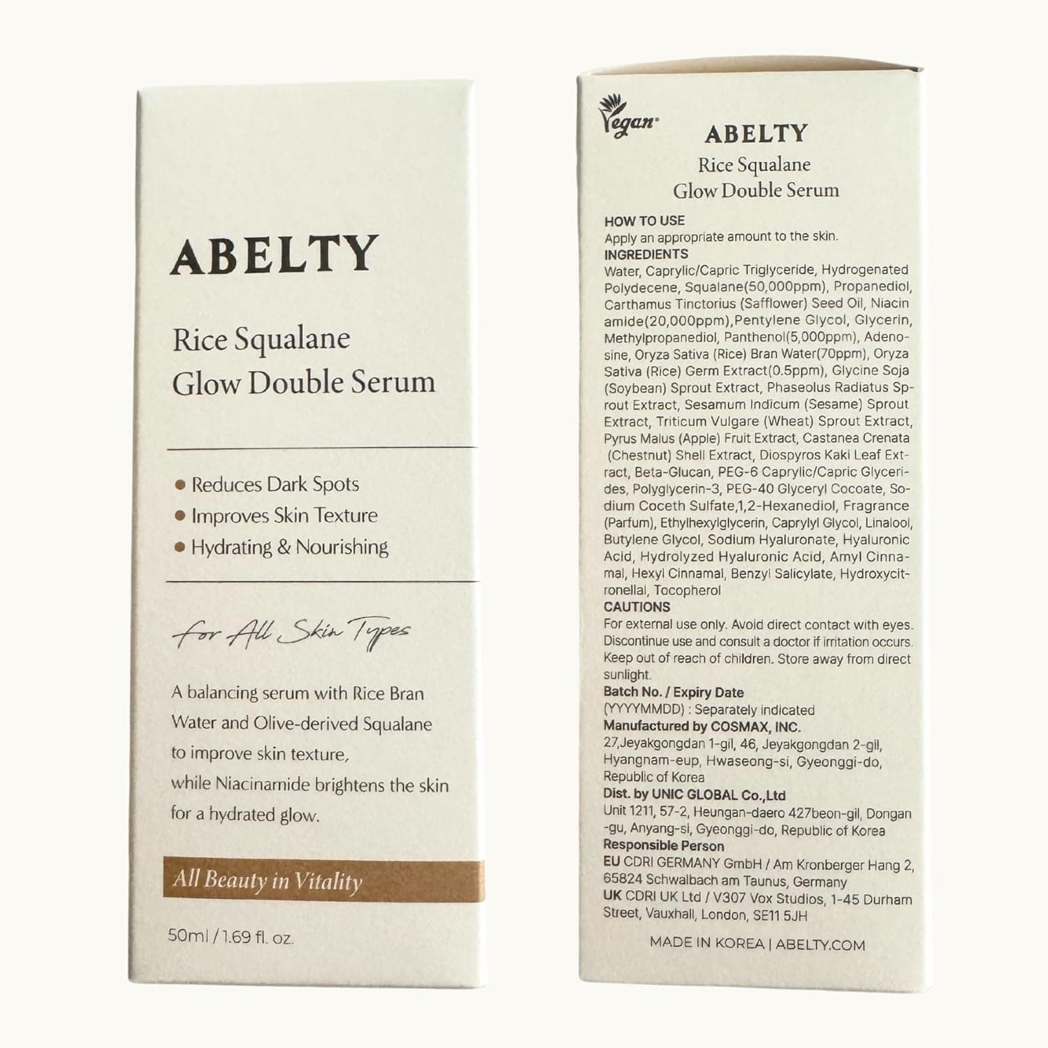 Rice Squalane Glow Double Serum 6