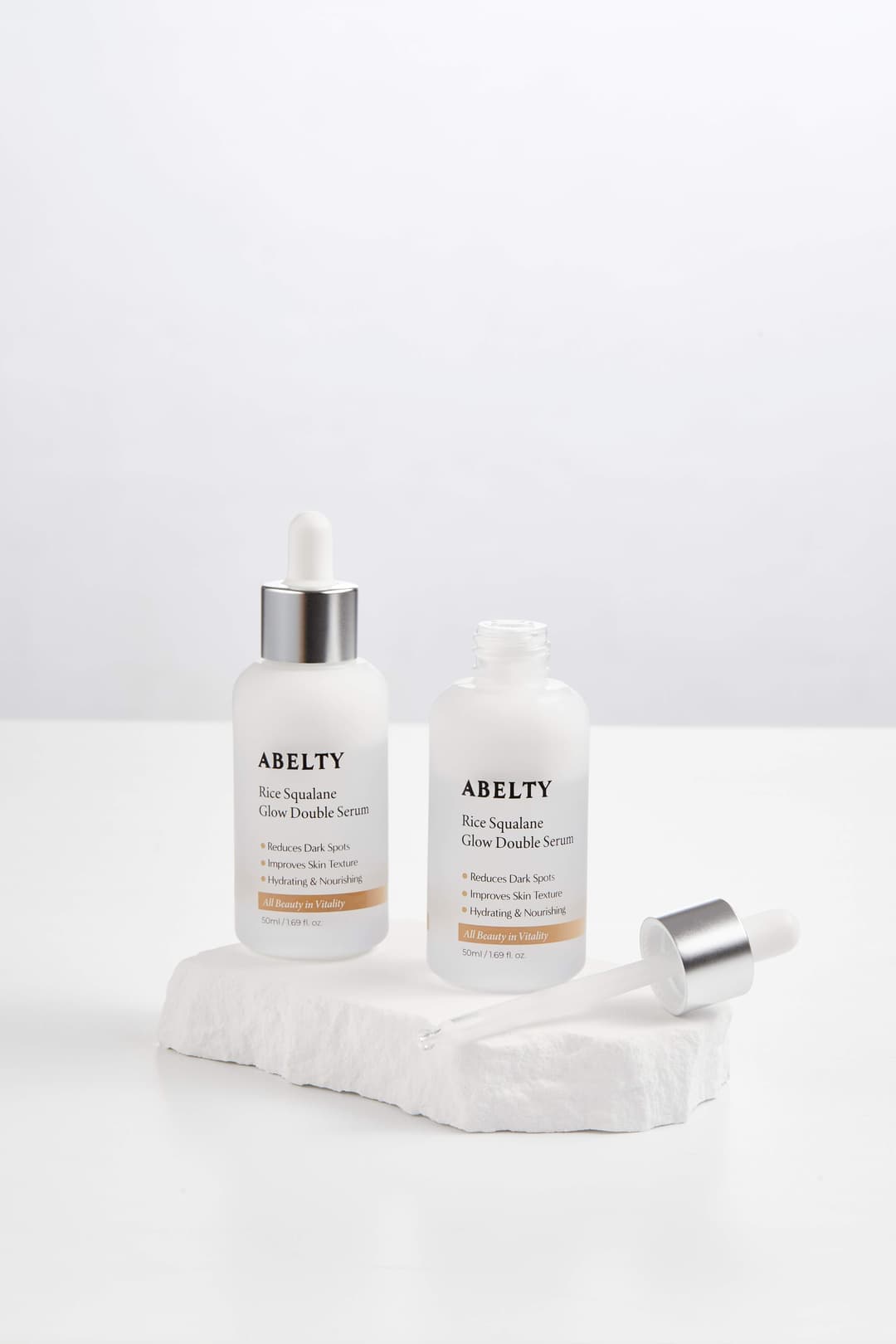 Rice Squalane Glow Double Serum 2