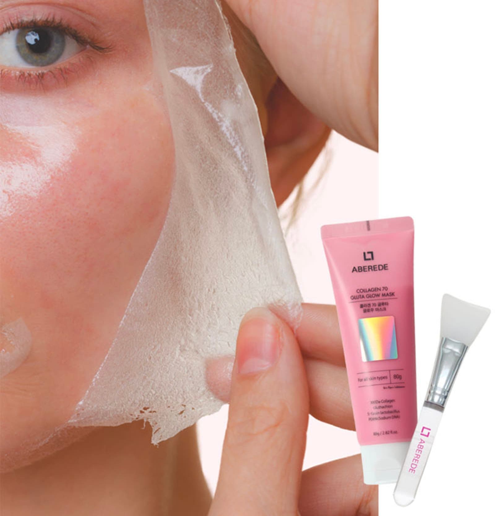 ABEREDE Collagen 70 PDRN Glow Mask 2