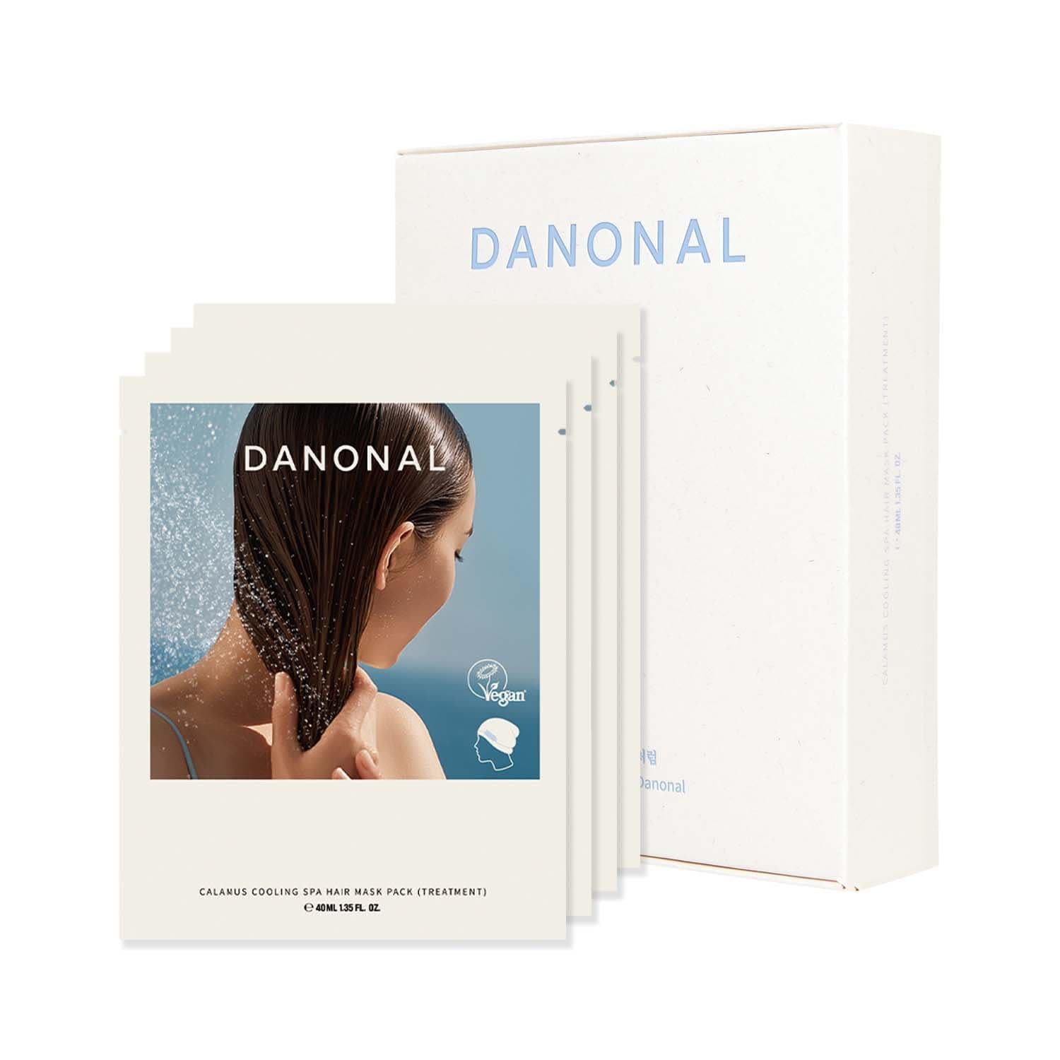 DANONAL Cooling Spa Hair Pack (4 Treatments)